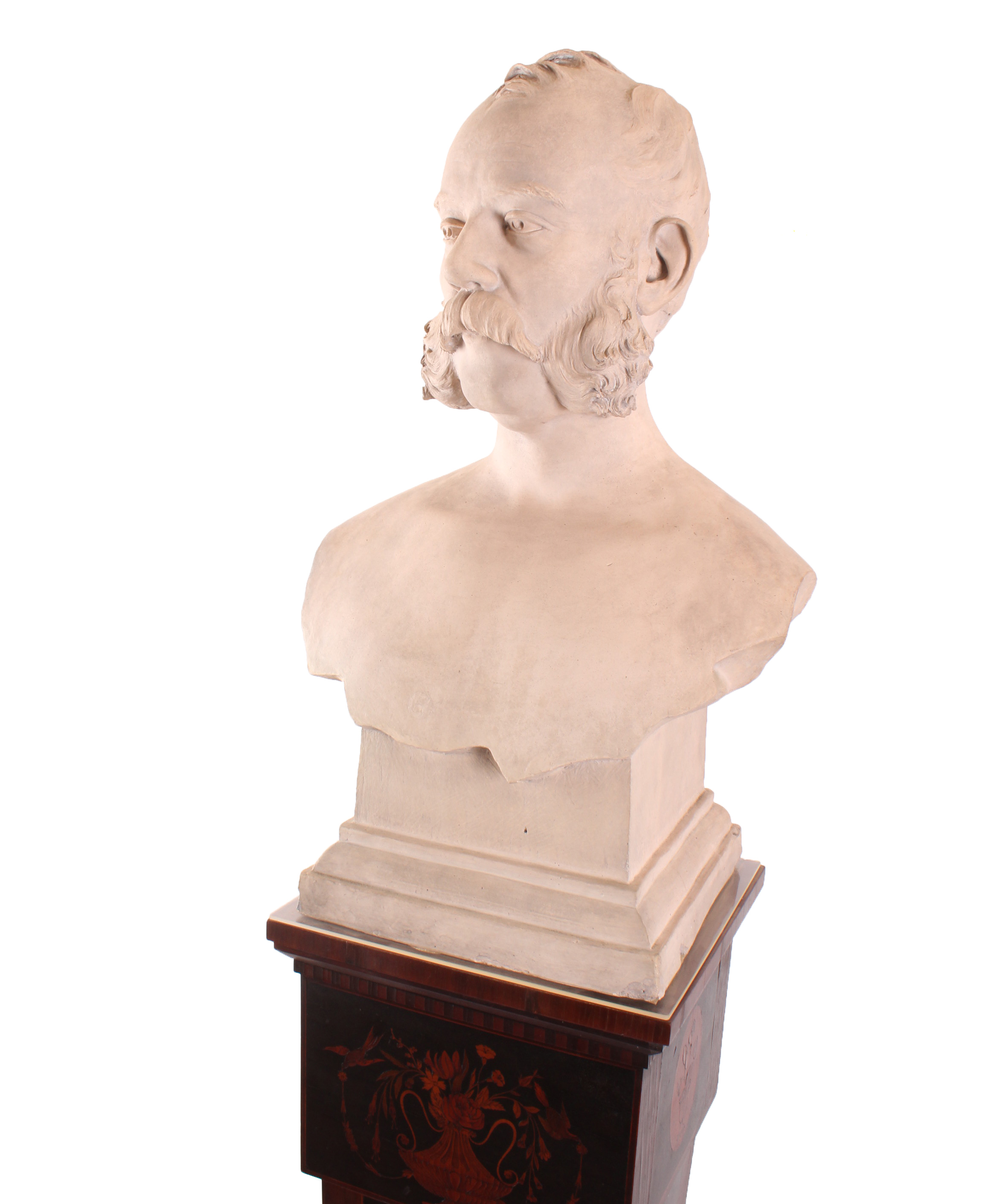 Herbert Barbee Plaster Bust of James W. McLaughlin