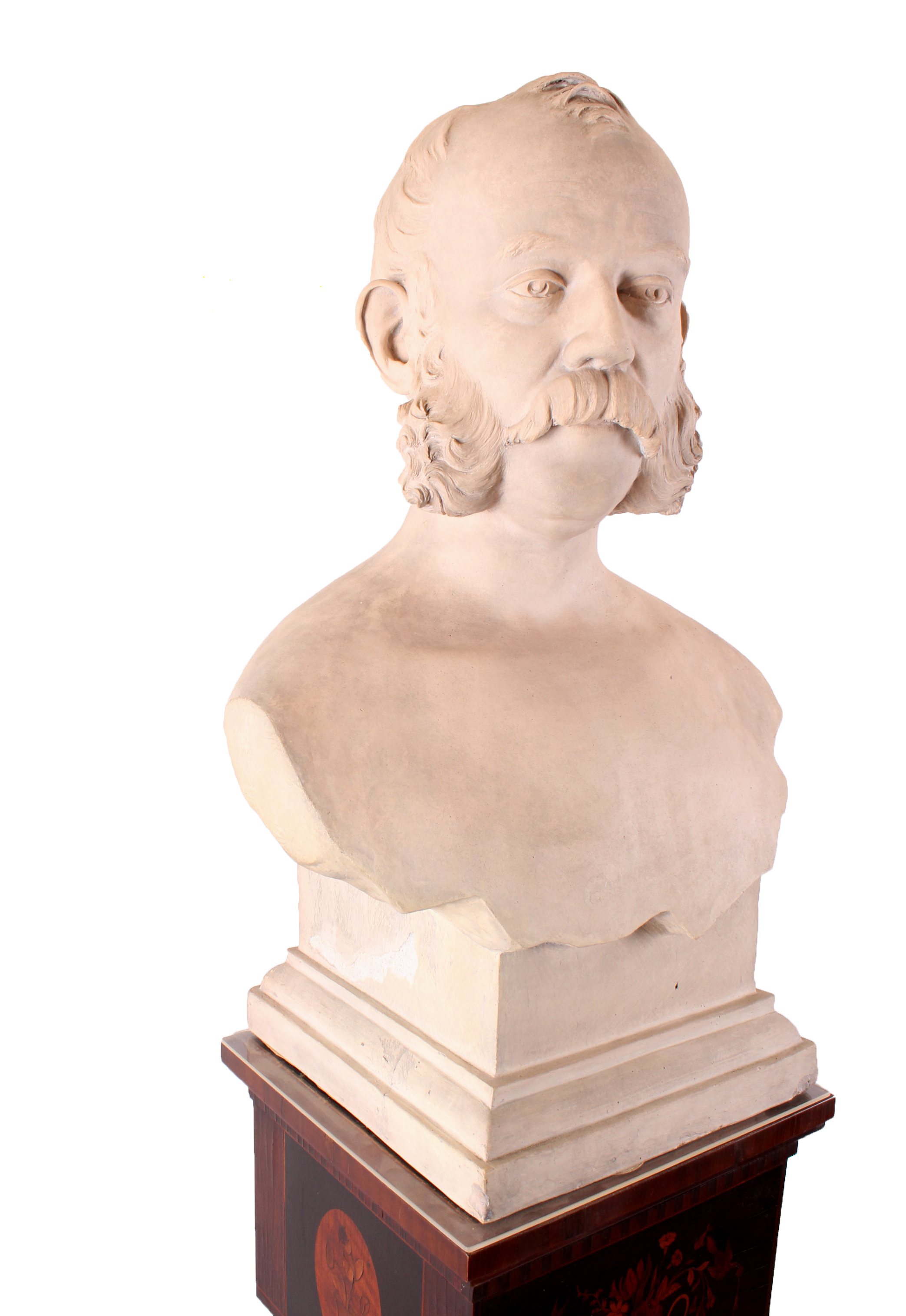 Herbert Barbee Plaster Bust of James W. McLaughlin