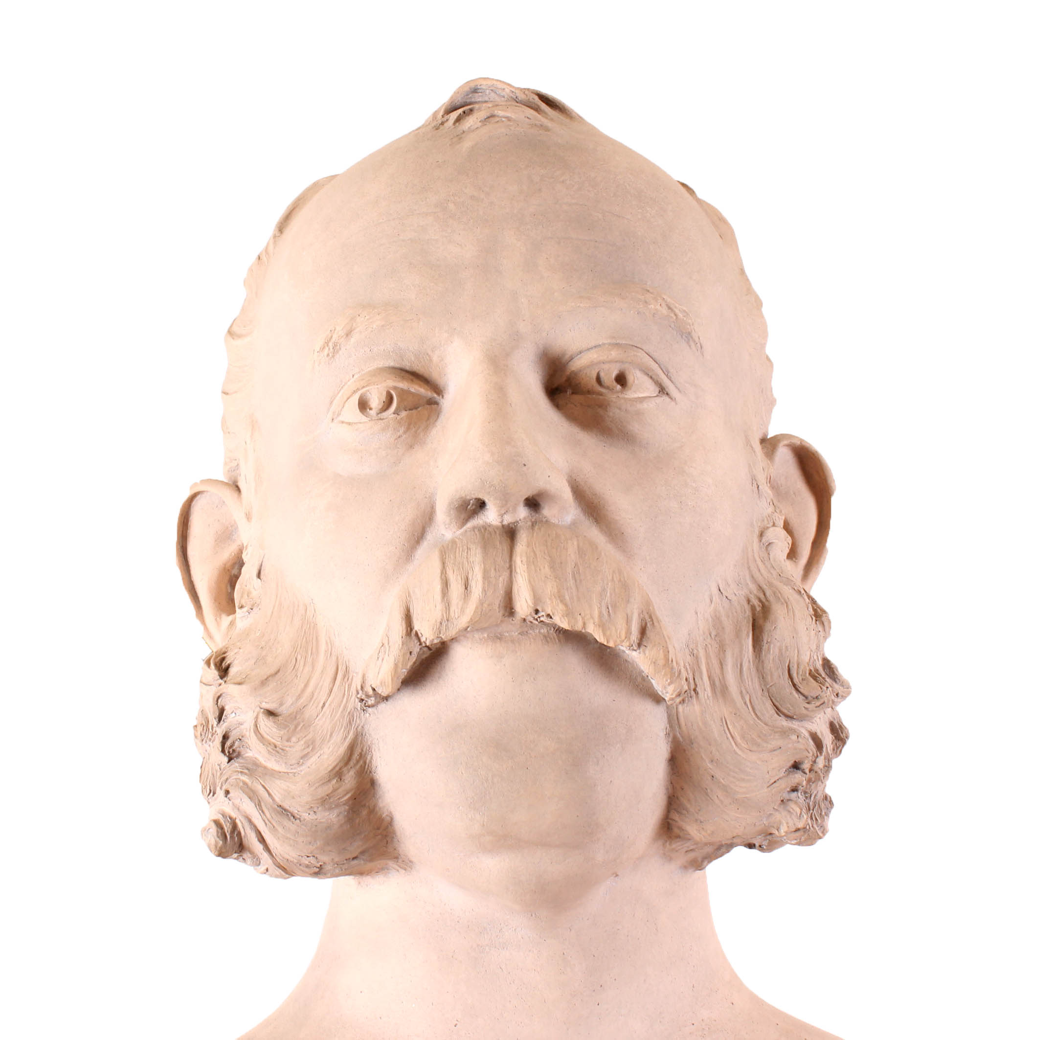Herbert Barbee Plaster Bust of James W. McLaughlin