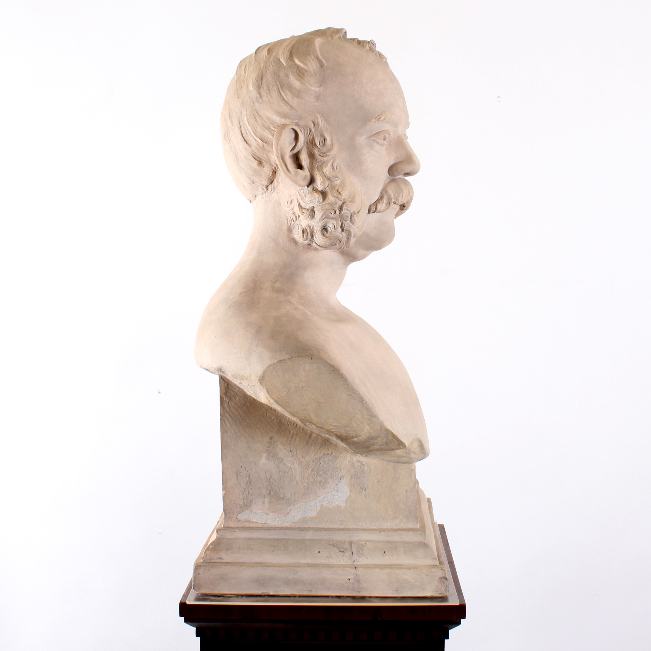 Herbert Barbee Plaster Bust of James W. McLaughlin