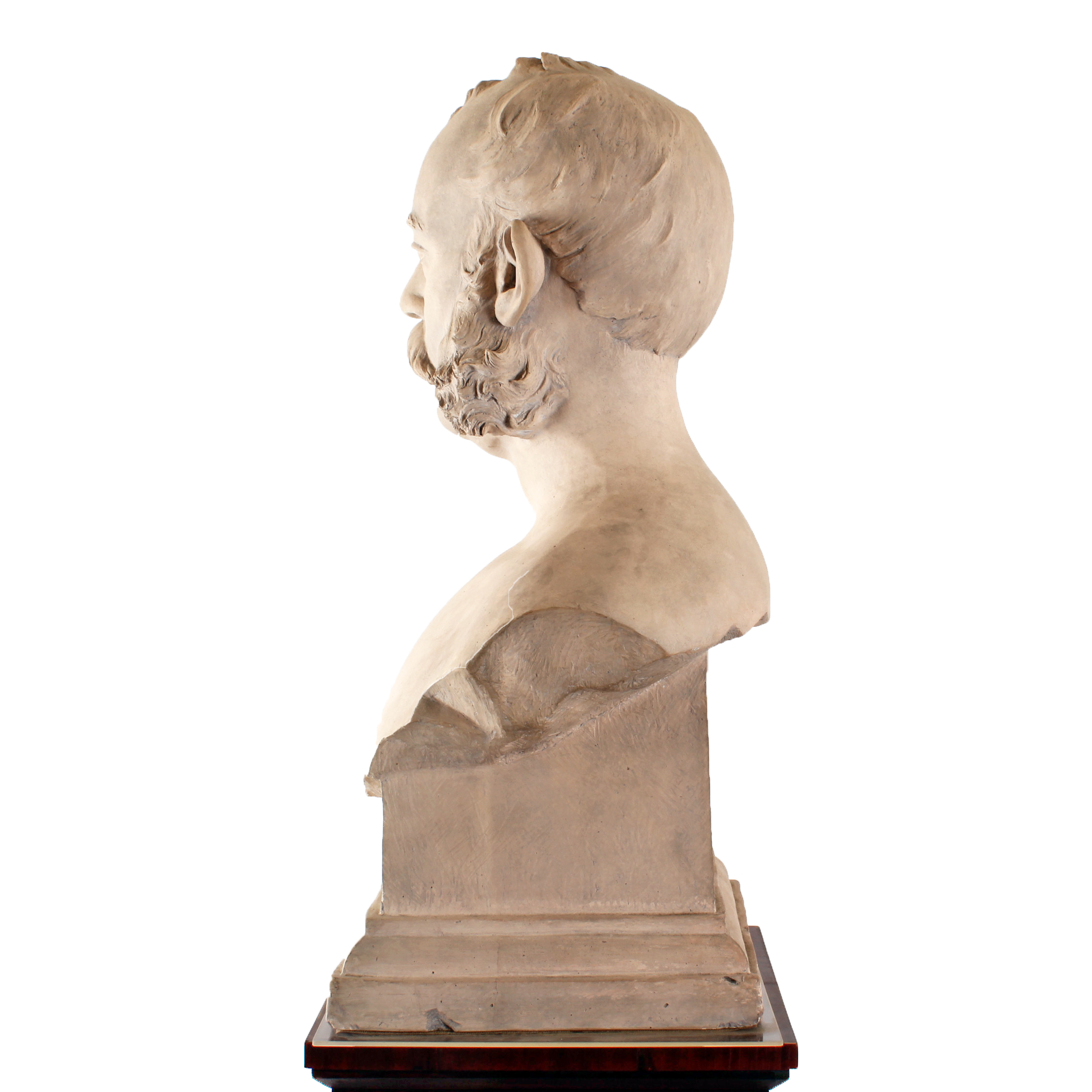 Herbert Barbee Plaster Bust of James W. McLaughlin