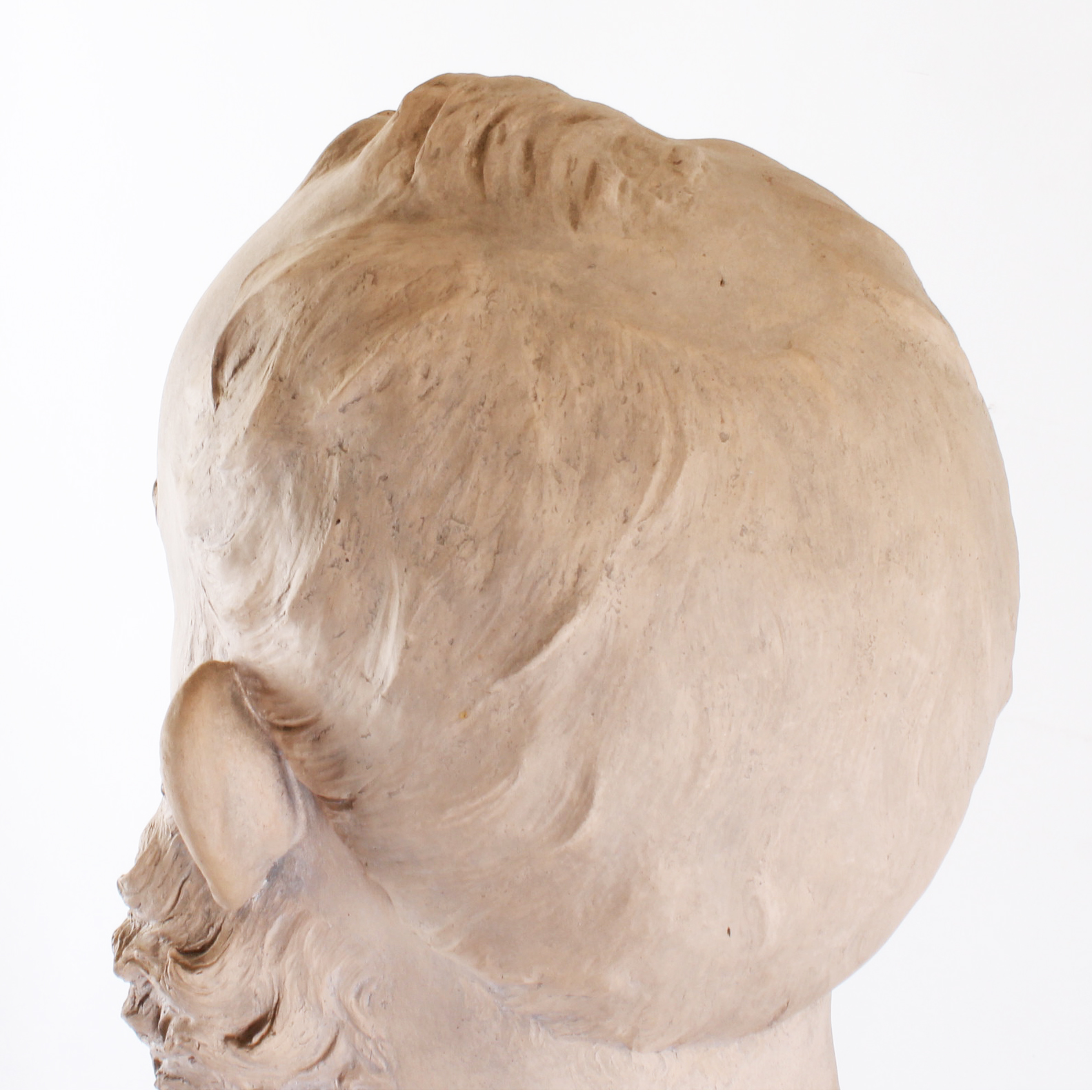 Herbert Barbee Plaster Bust of James W. McLaughlin