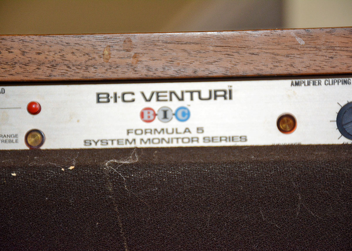 BIC Venturi Formula 5 System Monitor Series Speakers