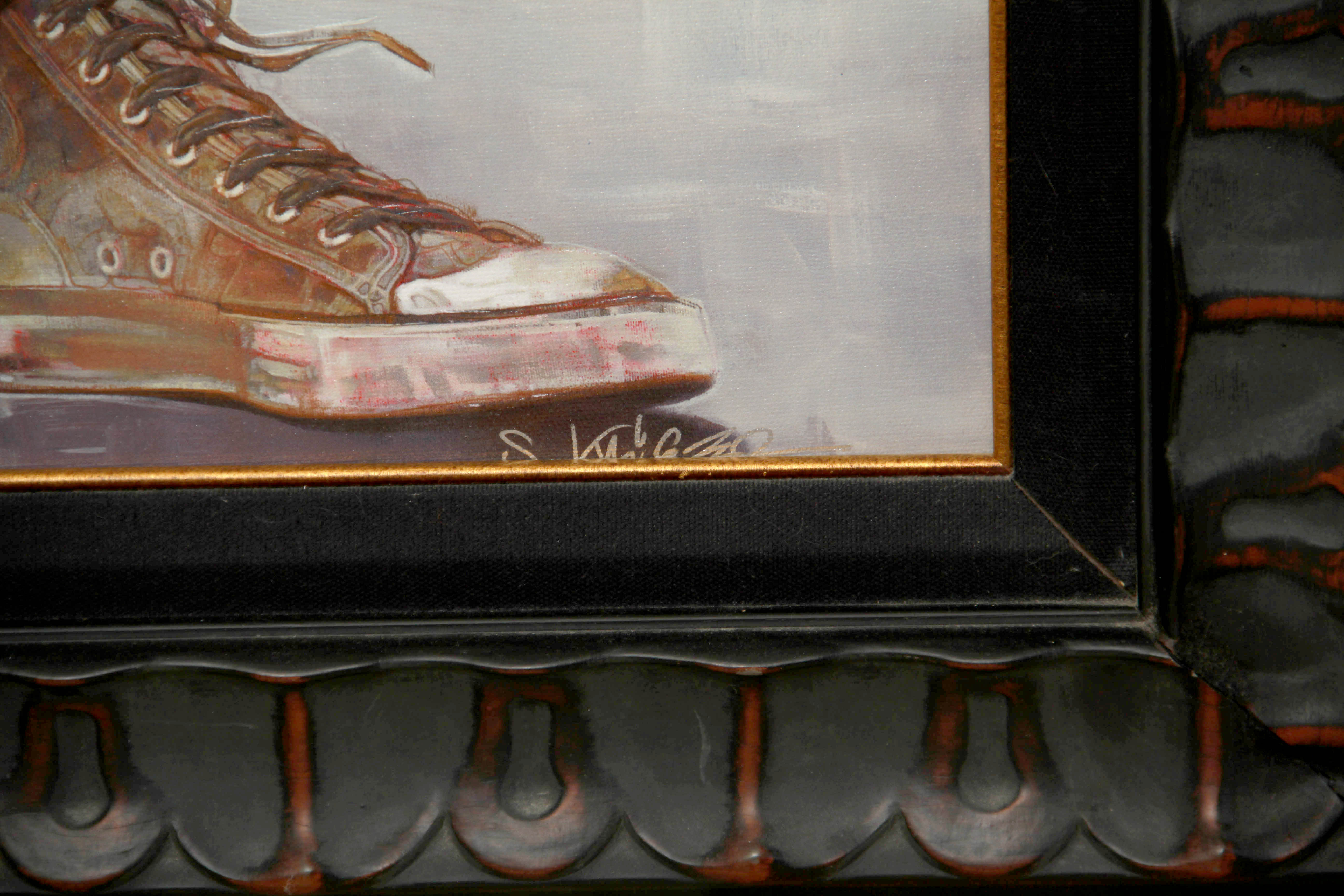 Sebastian Kruger Signed Limited Edition Giclee Print of Keith Richards