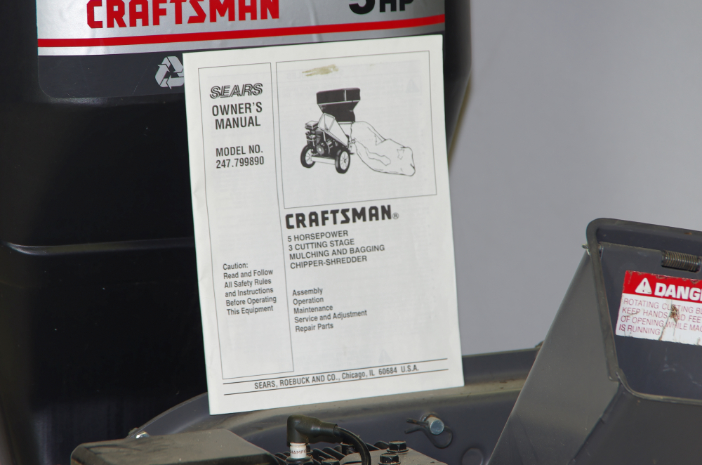 Craftsman 5 HP Chipper Shredder