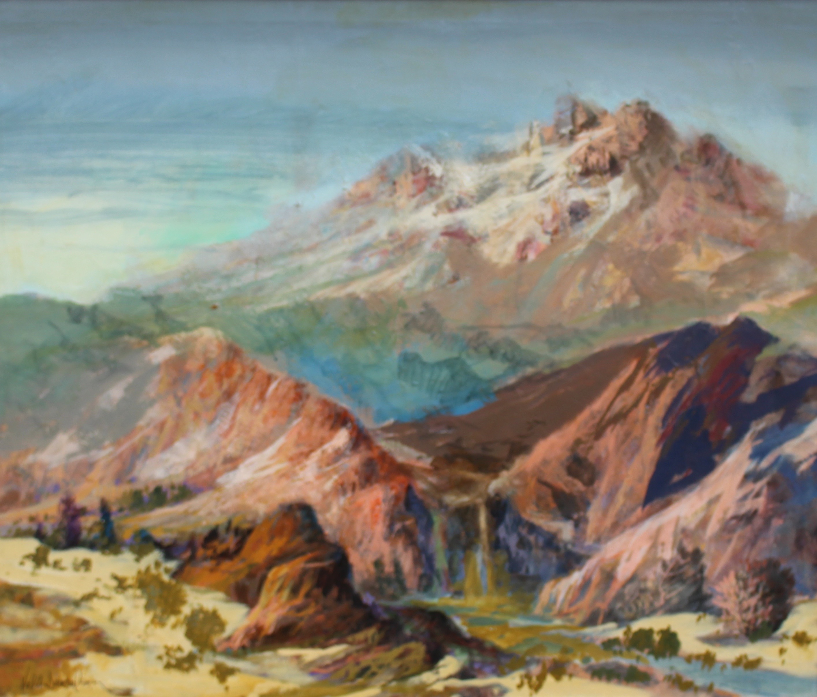 "Echo Canyon" Oil Painting by Val Samuelson