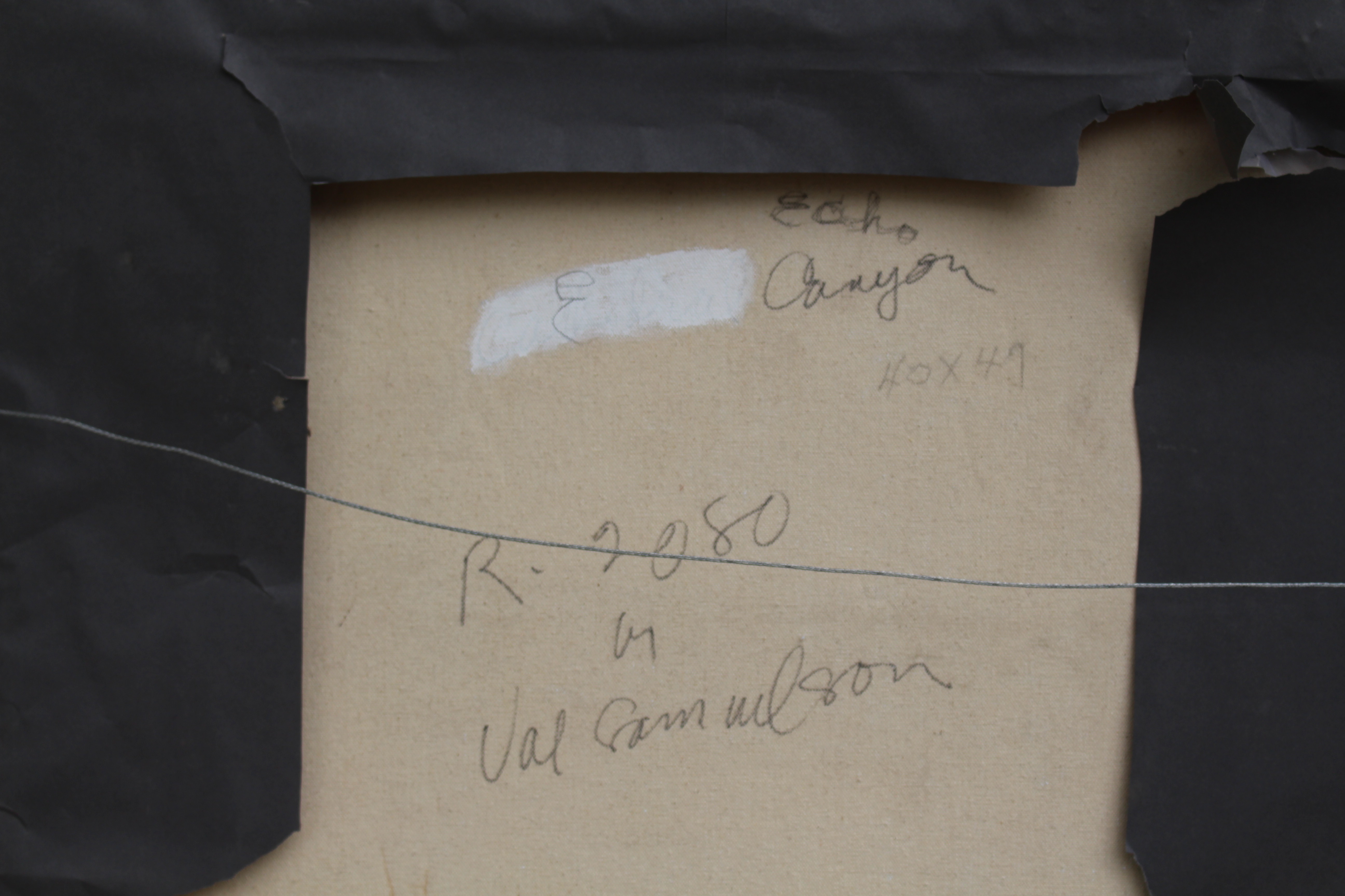 "Echo Canyon" Oil Painting by Val Samuelson