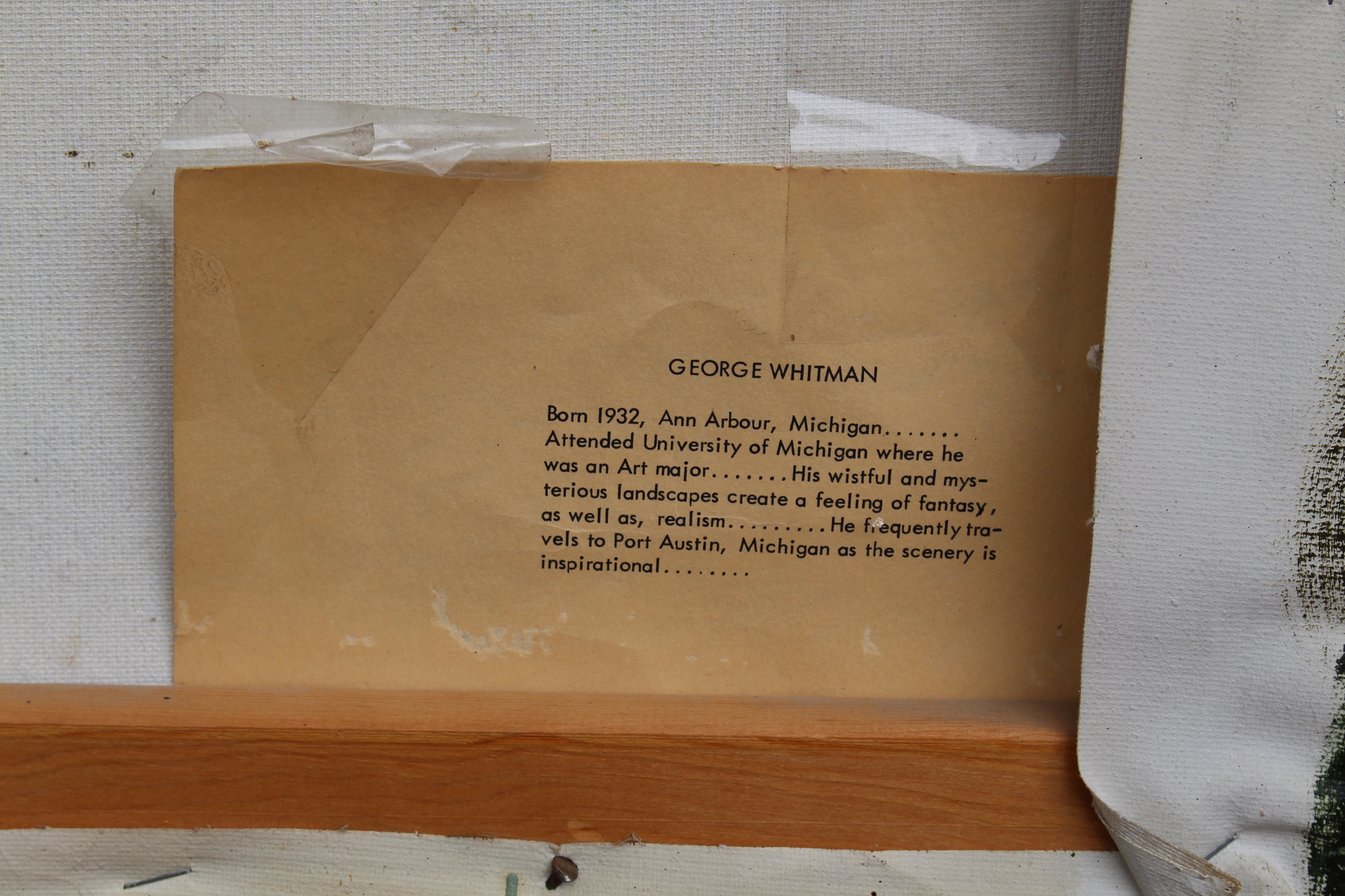 Lakehouse Landscape by George Whitman