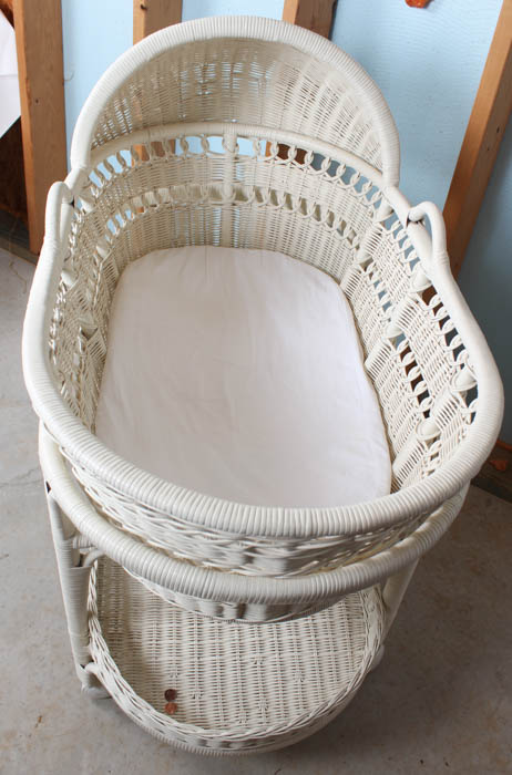 Wicker Baby Bassinet from Pottery Barn Kids