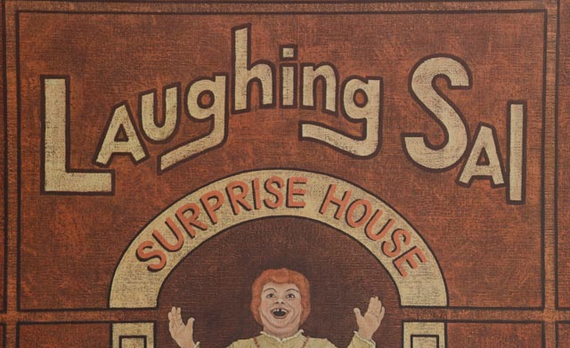 William Kless Limited Edition Offset Lithograph "Laughing Sal"