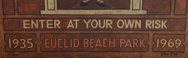 William Kless Limited Edition Offset Lithograph "Laughing Sal"