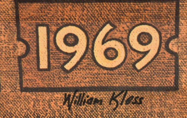 William Kless Limited Edition Offset Lithograph "Laughing Sal"