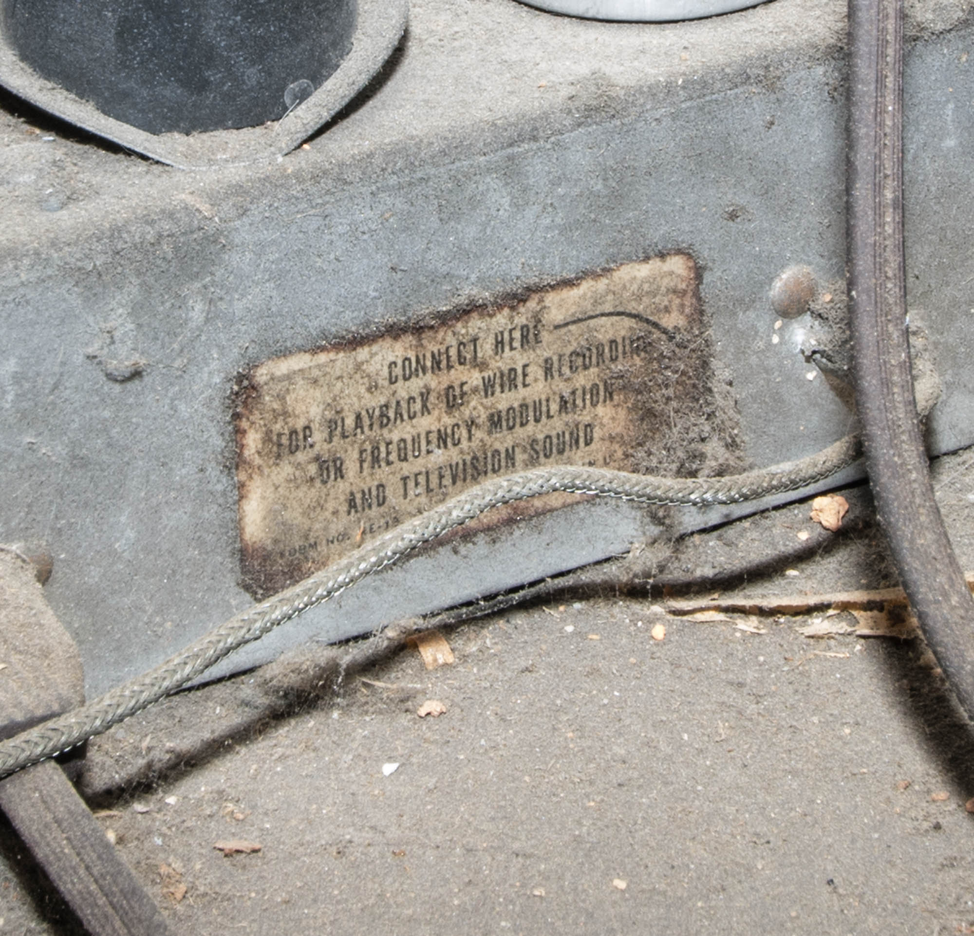 Art Deco Style Westinghouse Radio and Turntable