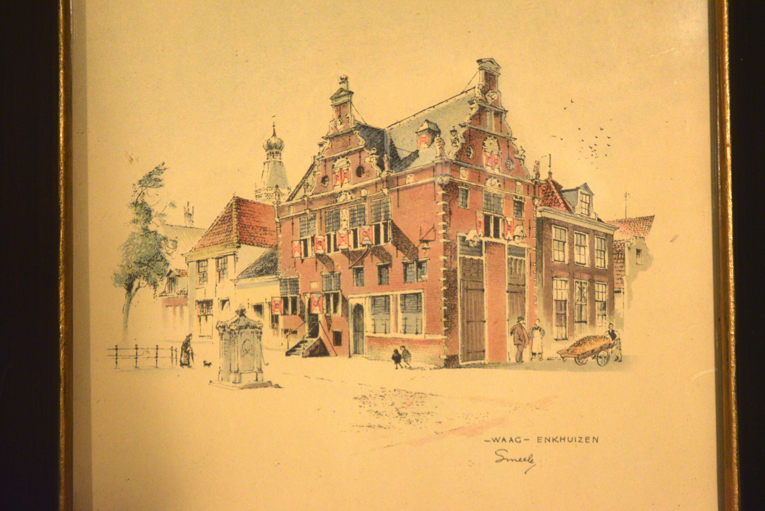 Vintage Lithographs of The Netherlands