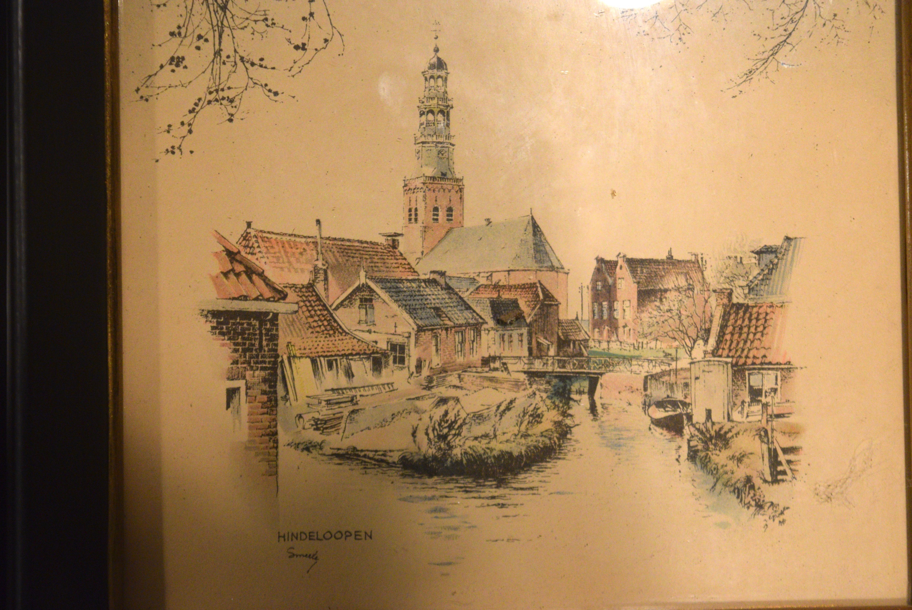 Vintage Lithographs of The Netherlands