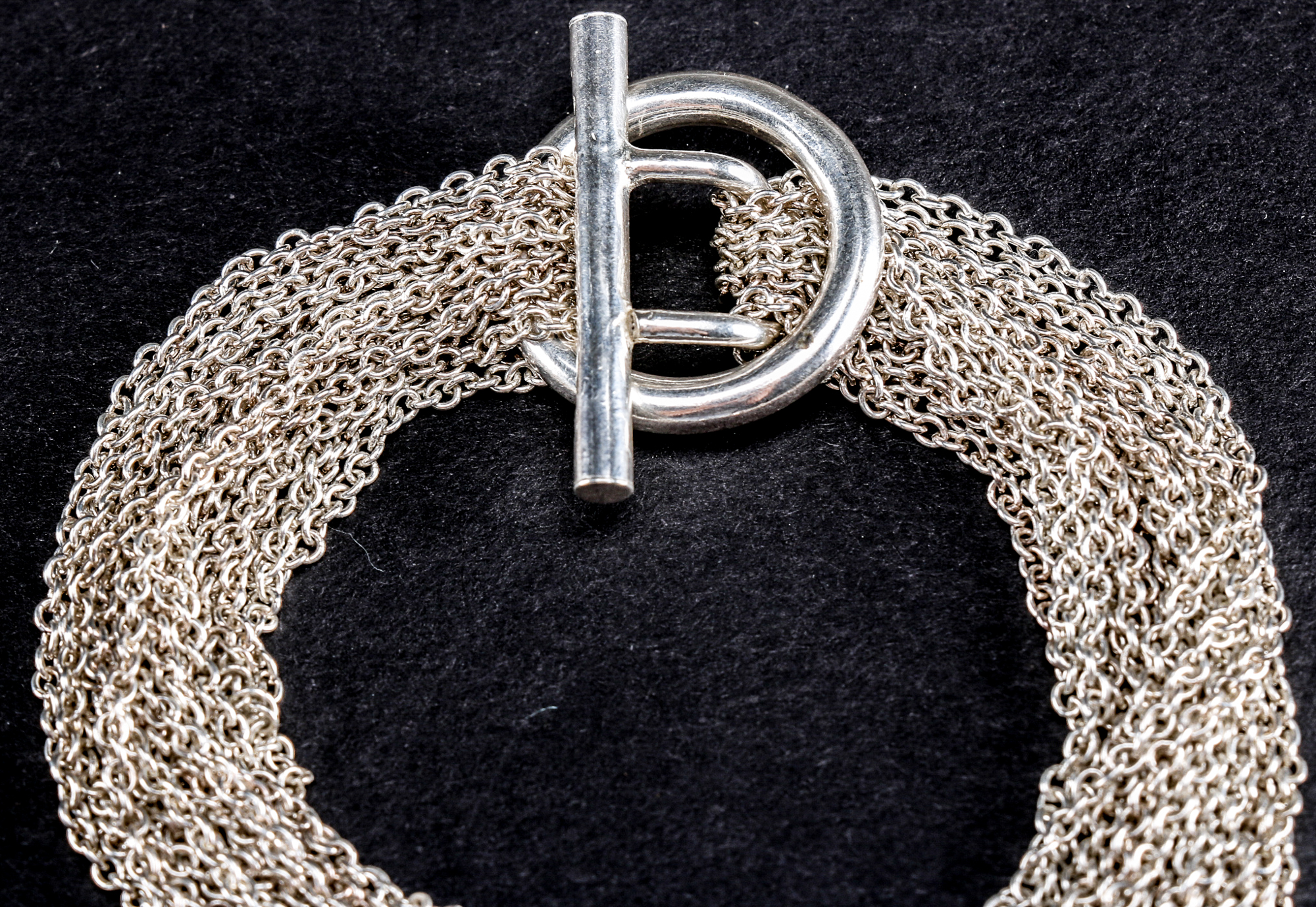 Tiffany & Co. Sterling Silver Heart Bracelet