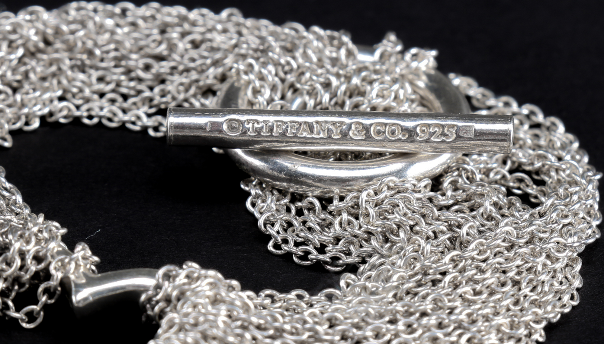 Tiffany & Co. Sterling Silver Heart Bracelet