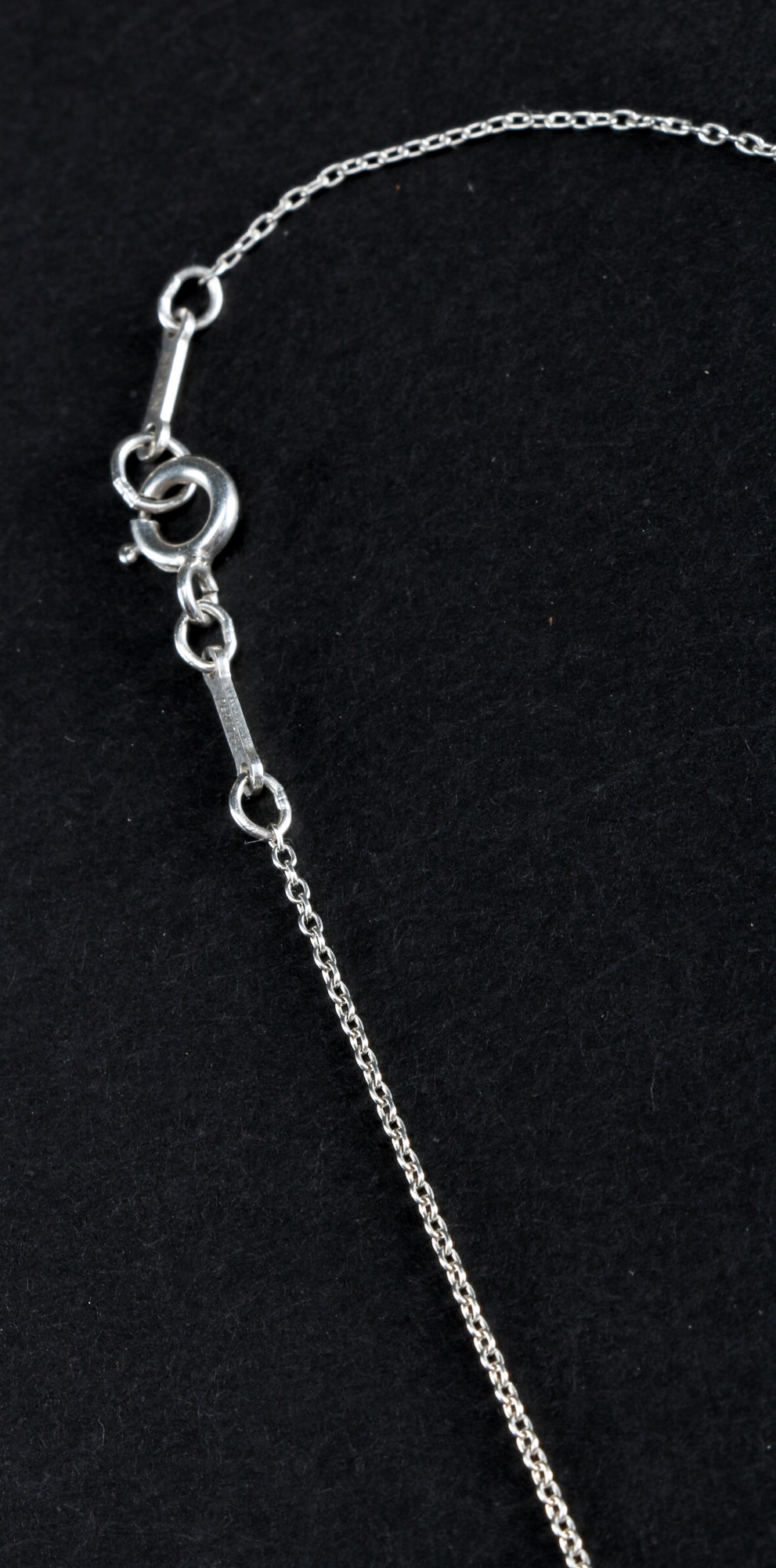 Tiffany & Co. Elsa Peretti Sterling Silver Necklace with Heart Pendent