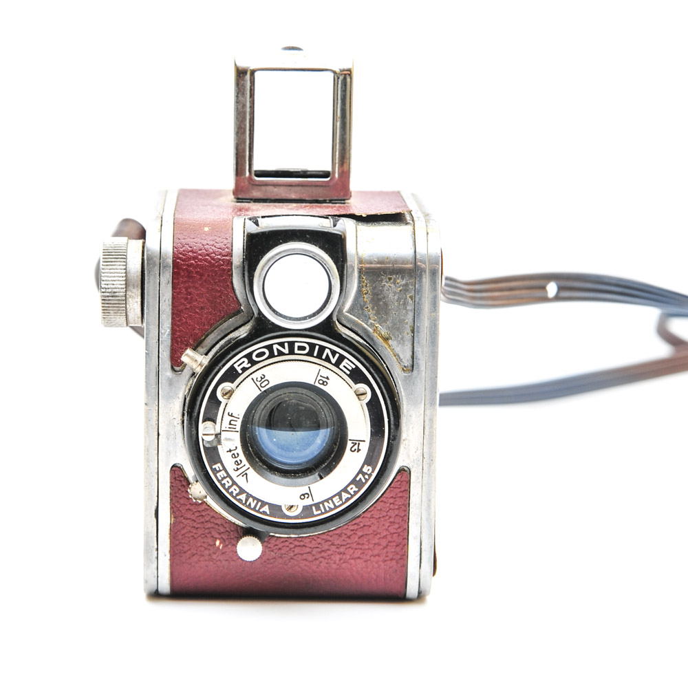 Vintage Ferrania Rondine Linear 7.5 Camera