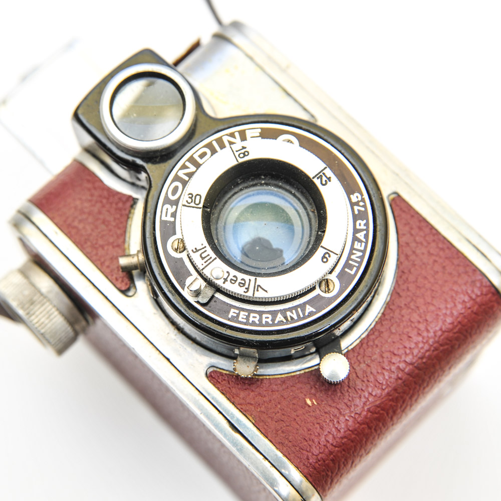 Vintage Ferrania Rondine Linear 7.5 Camera