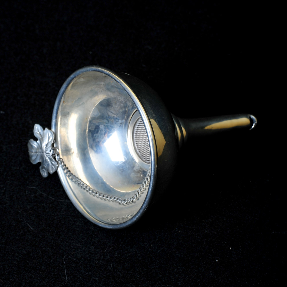 Jean Goardere Pewter Wine Funnel