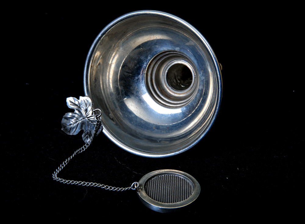 Jean Goardere Pewter Wine Funnel