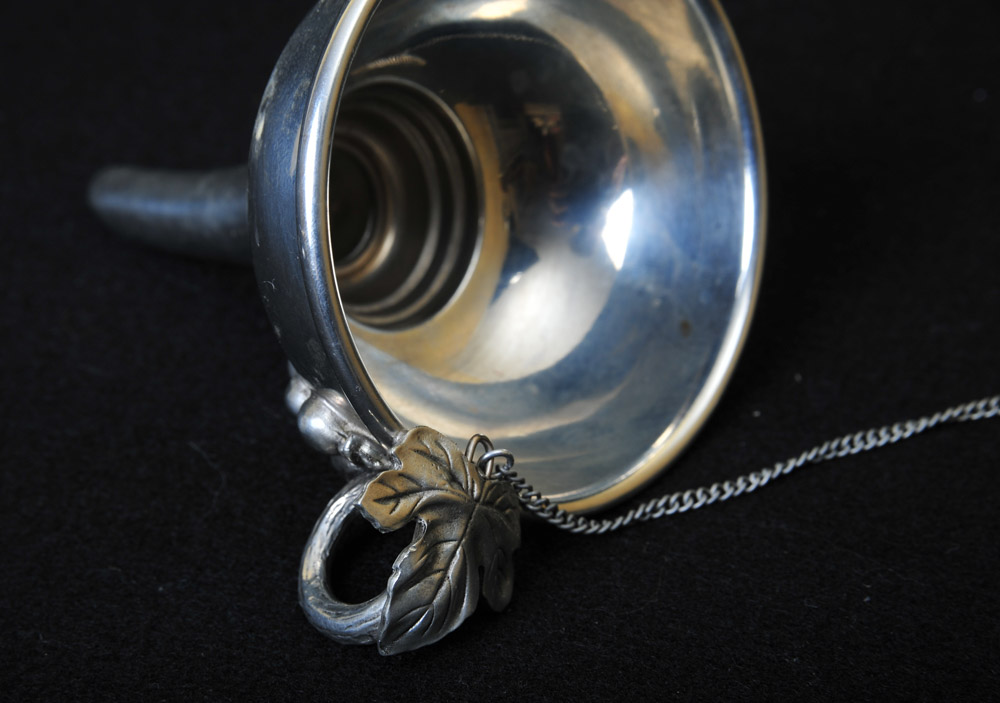 Jean Goardere Pewter Wine Funnel