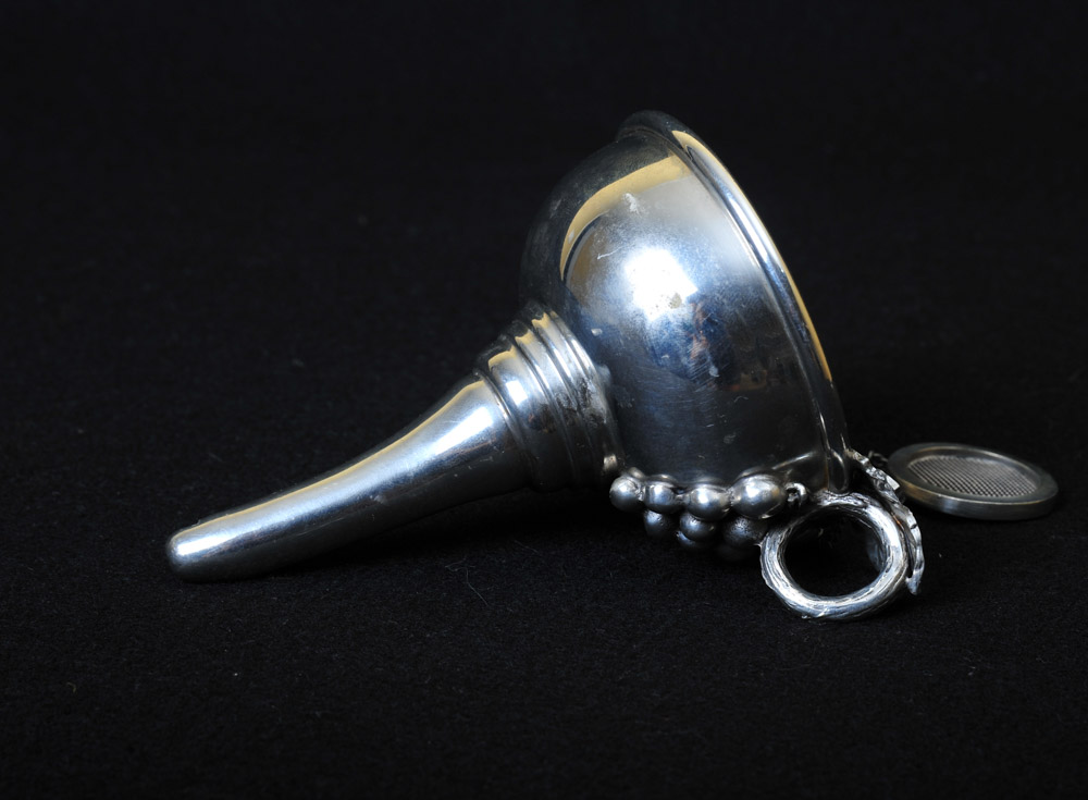 Jean Goardere Pewter Wine Funnel
