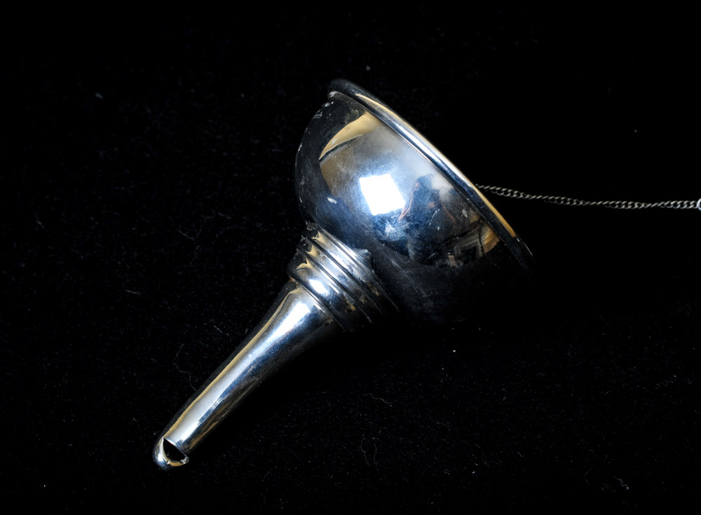 Jean Goardere Pewter Wine Funnel