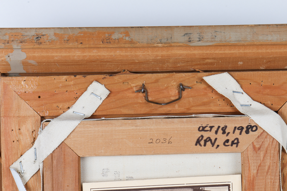 Vintage Oil on Canvas Landscape