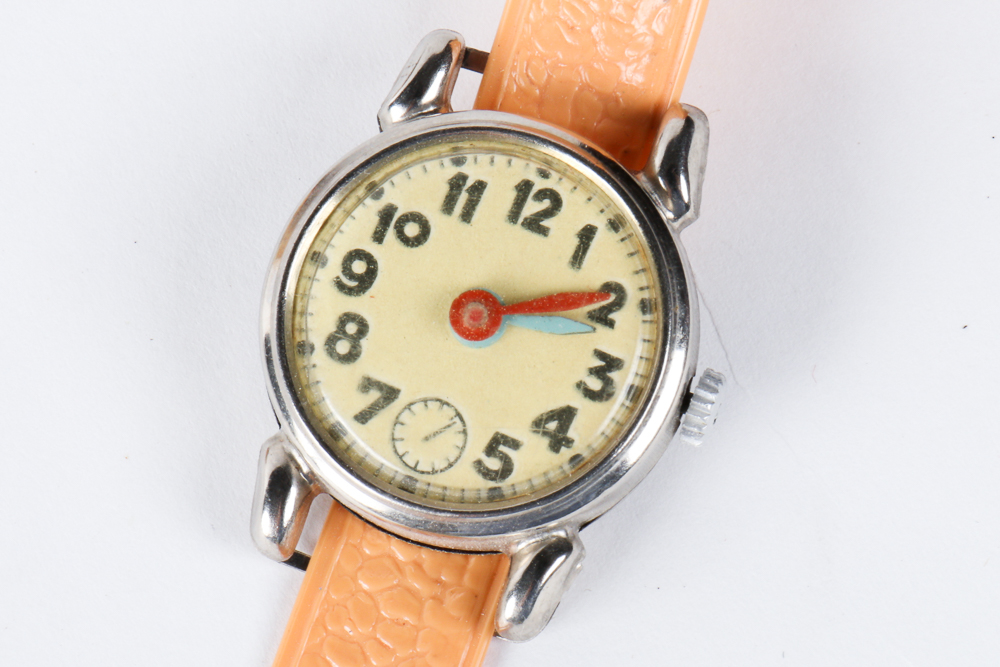 Vintage Children Watches, Santa Ornament and Plush Toy