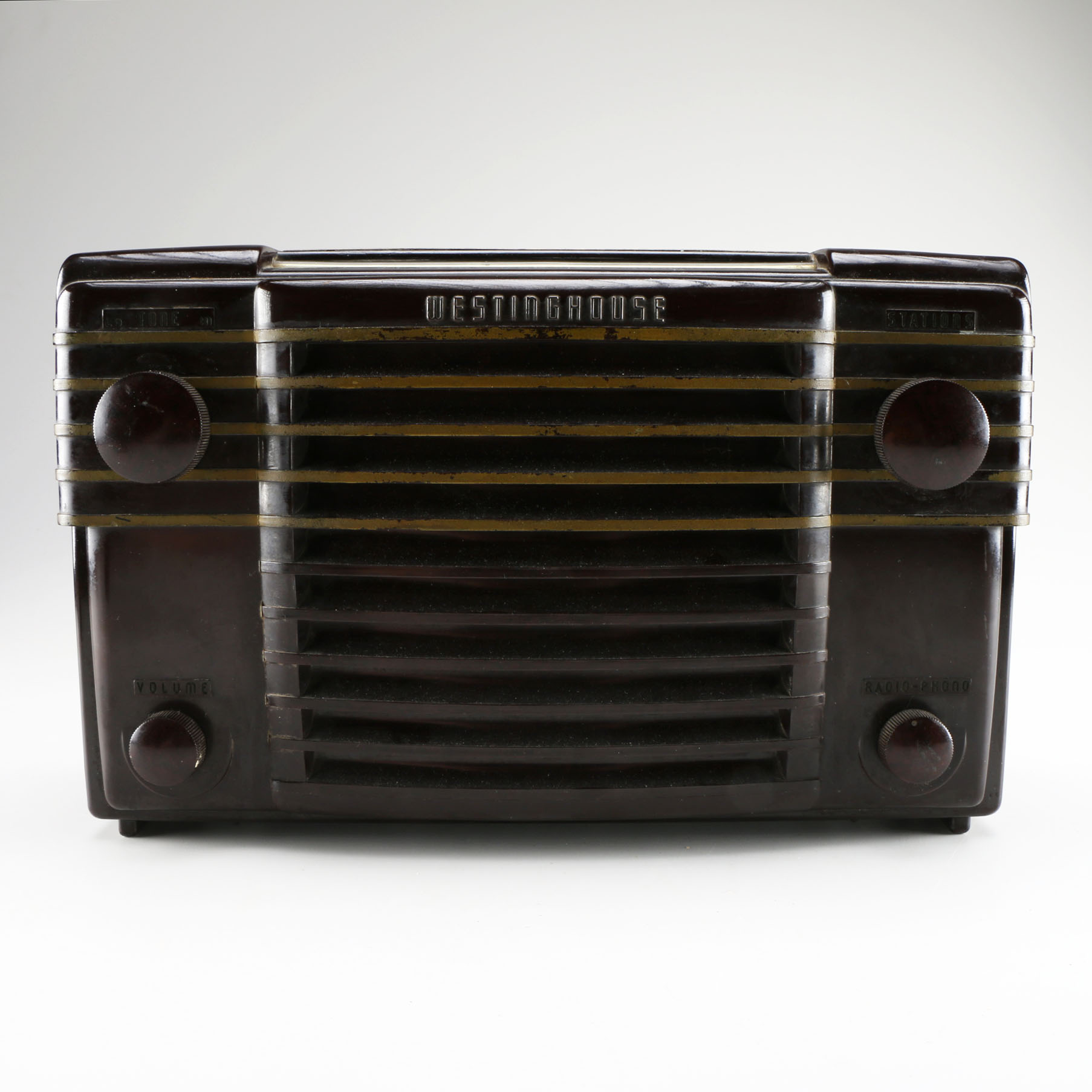 Vintage Westinghouse "Broadcast 55" AM/FM Radio