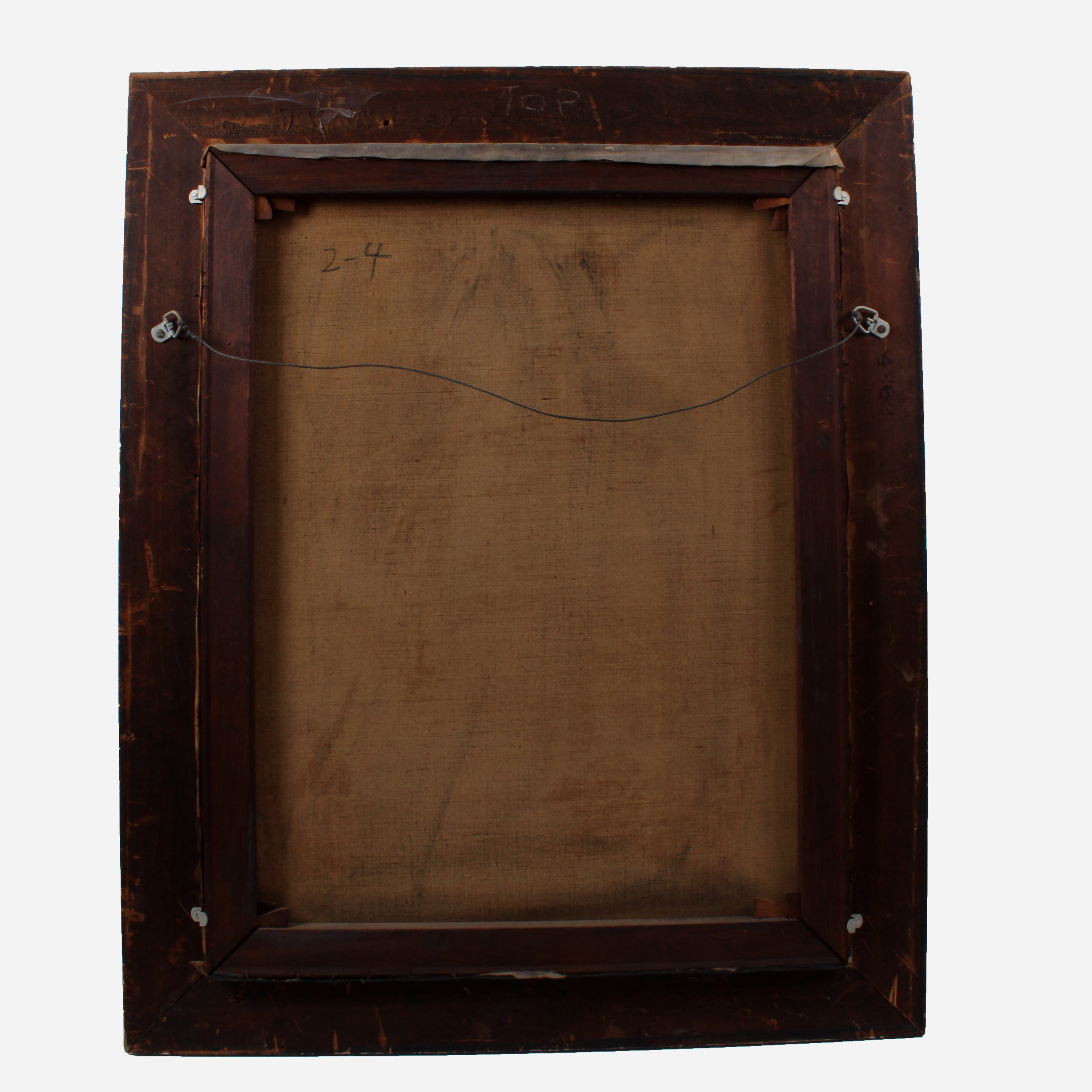 Caroline Lord Signed 1902 Oil Portrait of Eliza Wright Lord