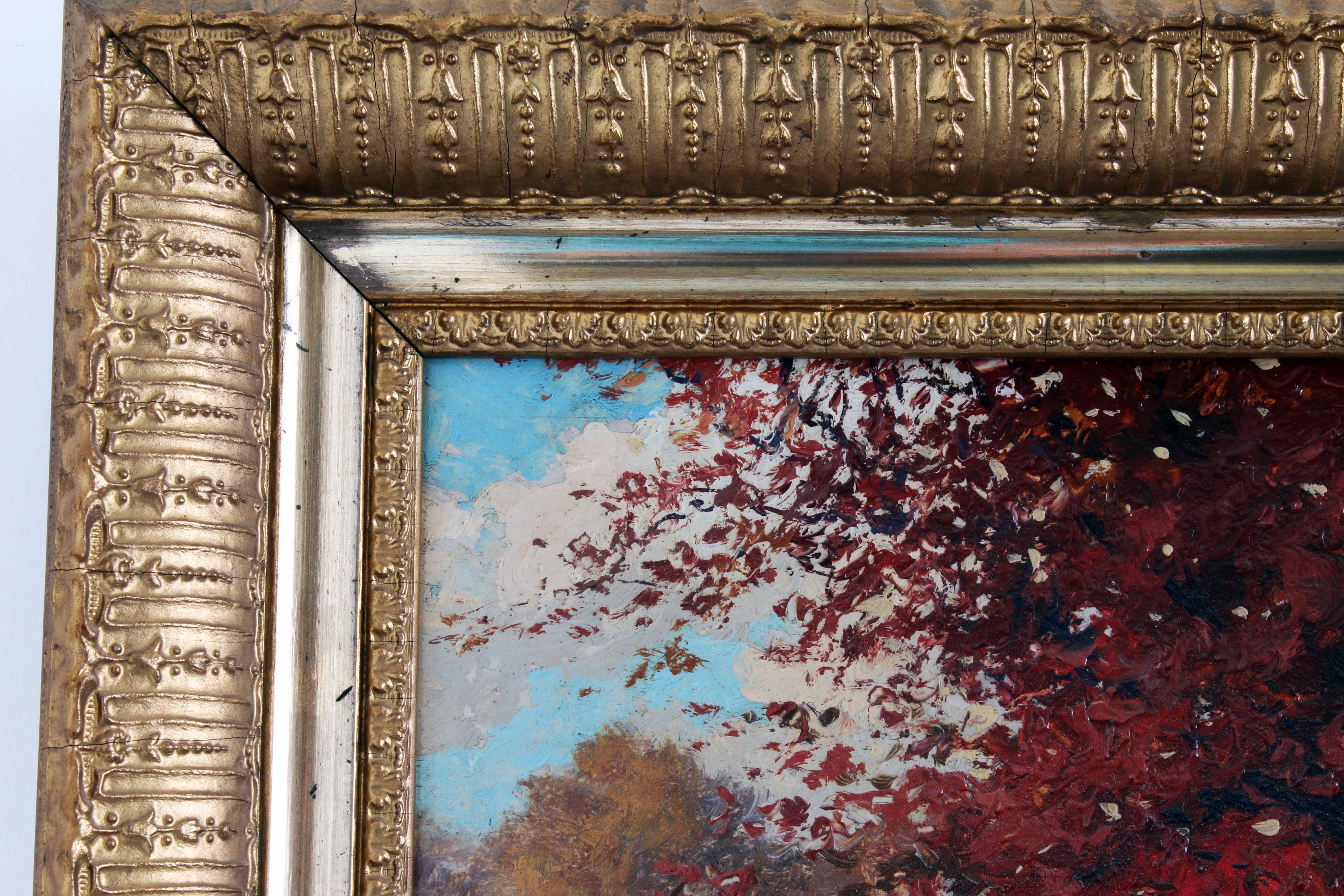 F.J. Girardin Early 20th Century Oil Painting