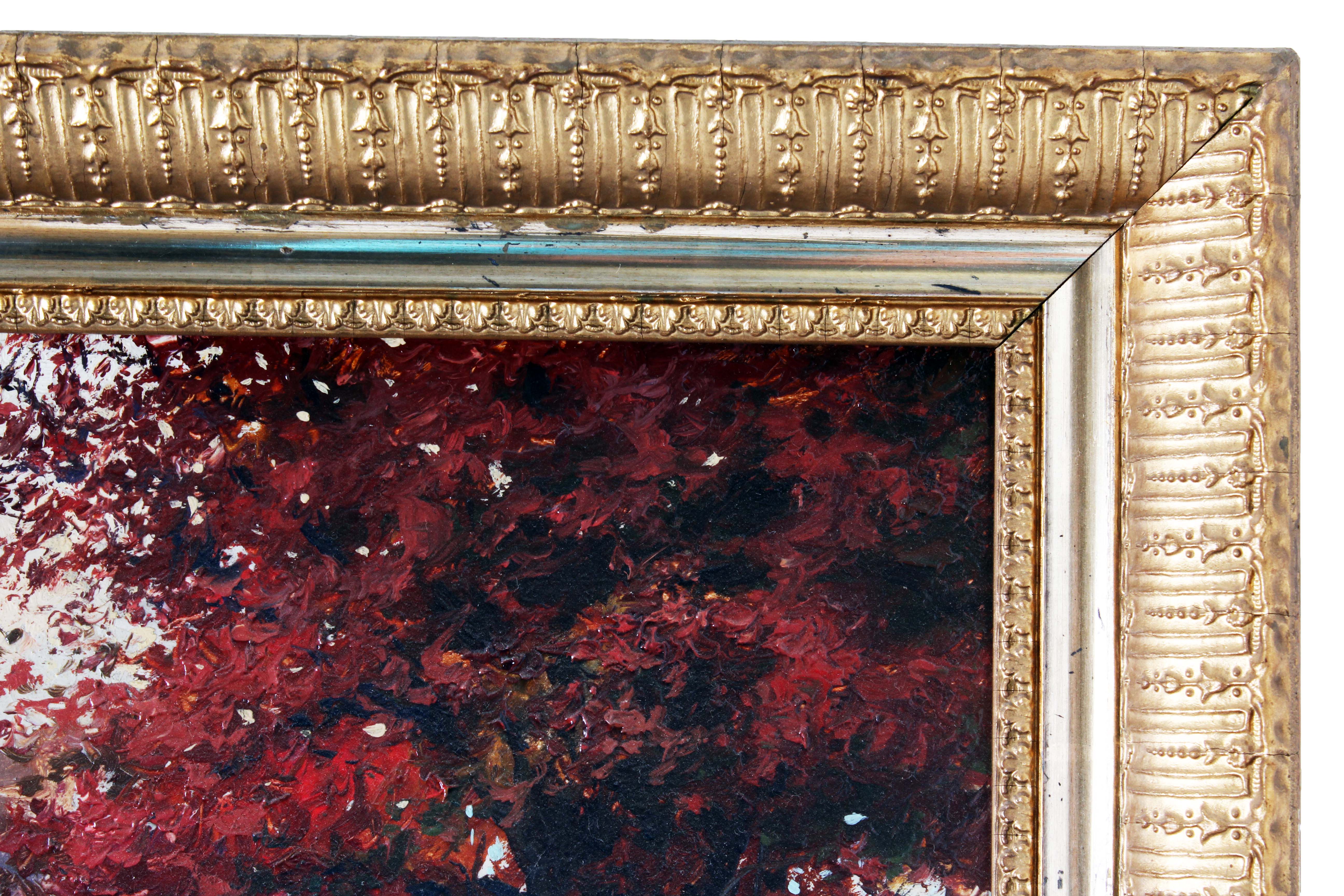 F.J. Girardin Early 20th Century Oil Painting