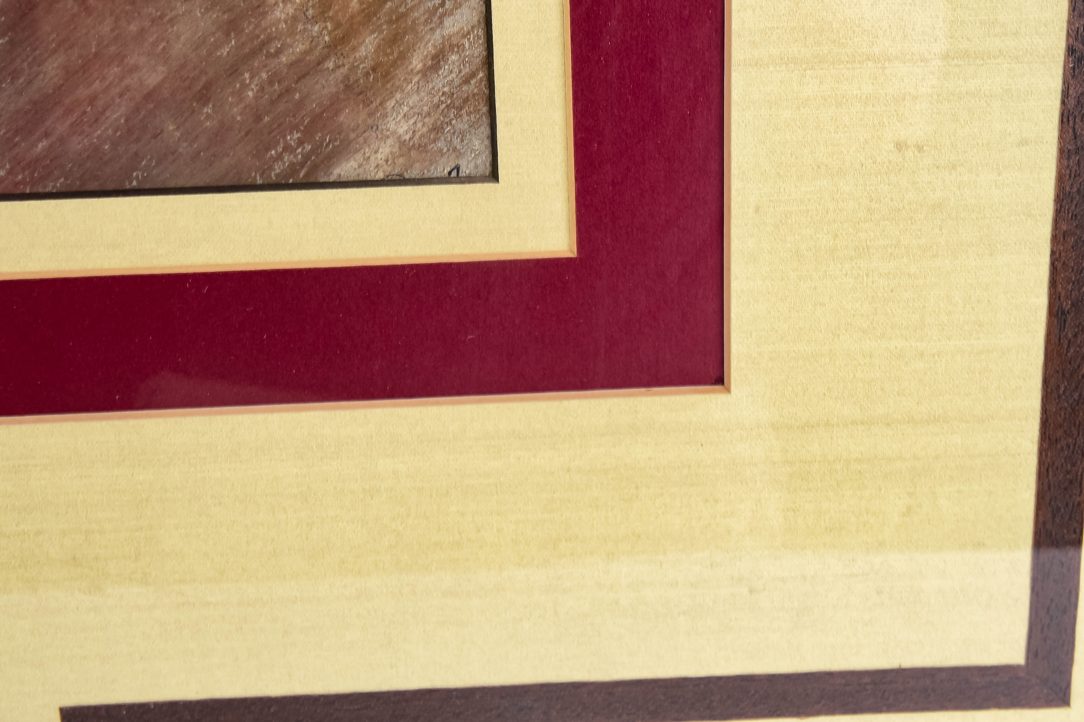 Vintage Pastel Portrait