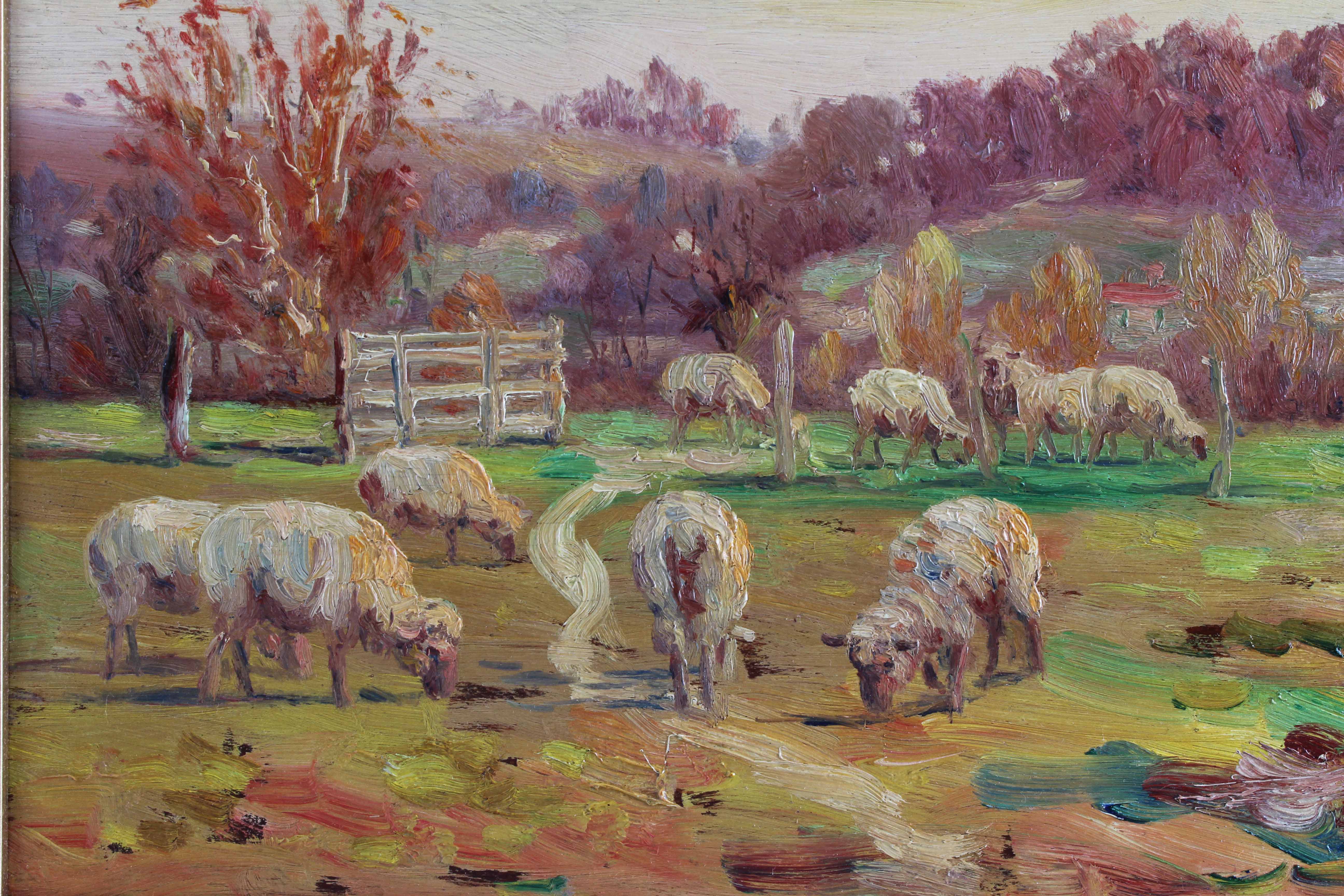 Unique Charles Meurer Late 19th Century Painting