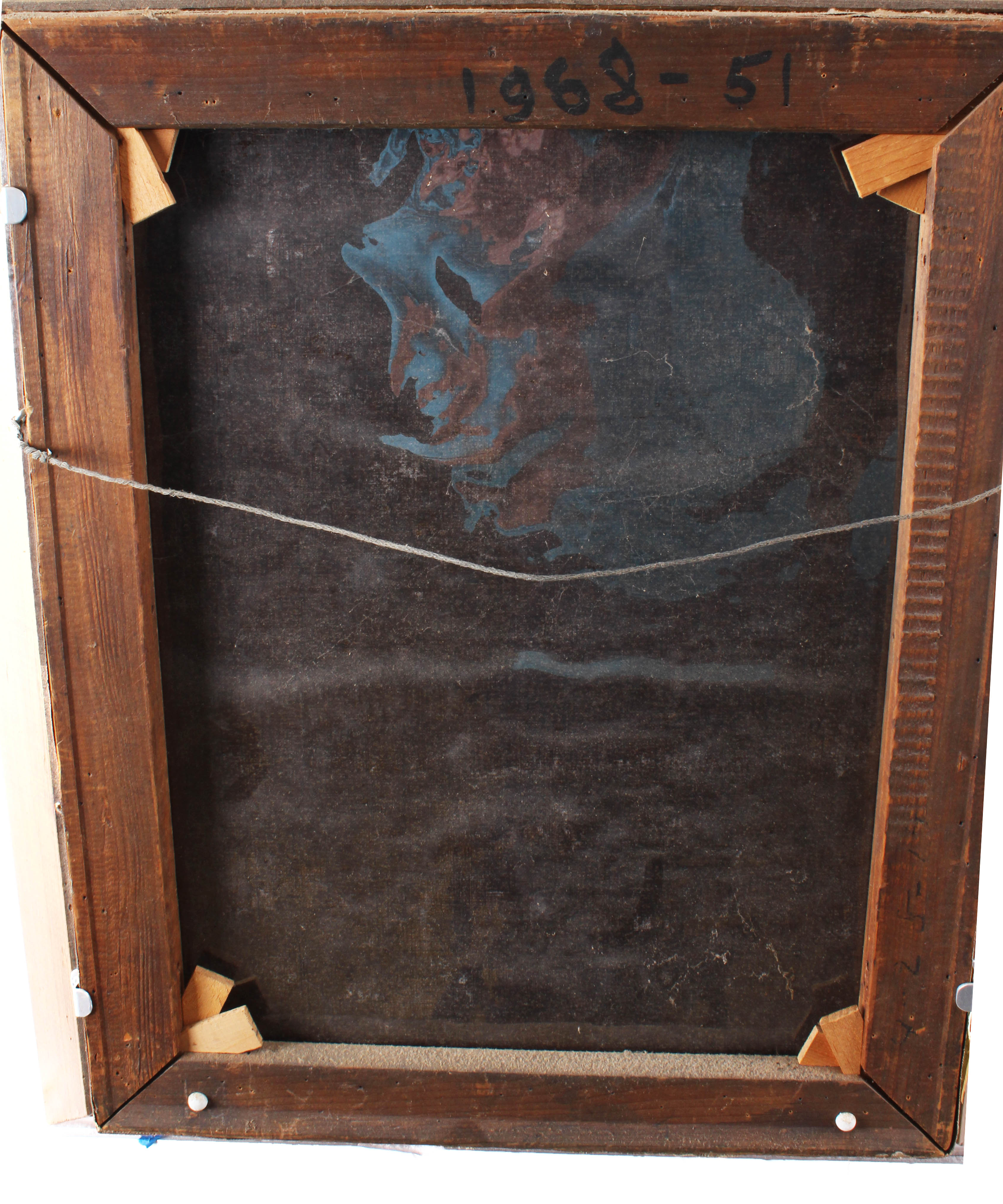 E.T. Hurley Signed Original 1911 Oil Painting