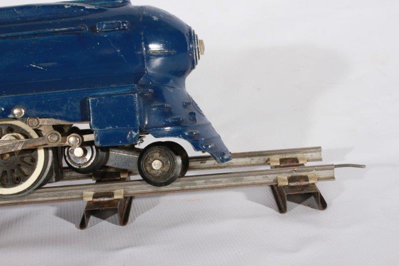 American Flyer "The Royal Blue 350" Toy Train Engine and Tender