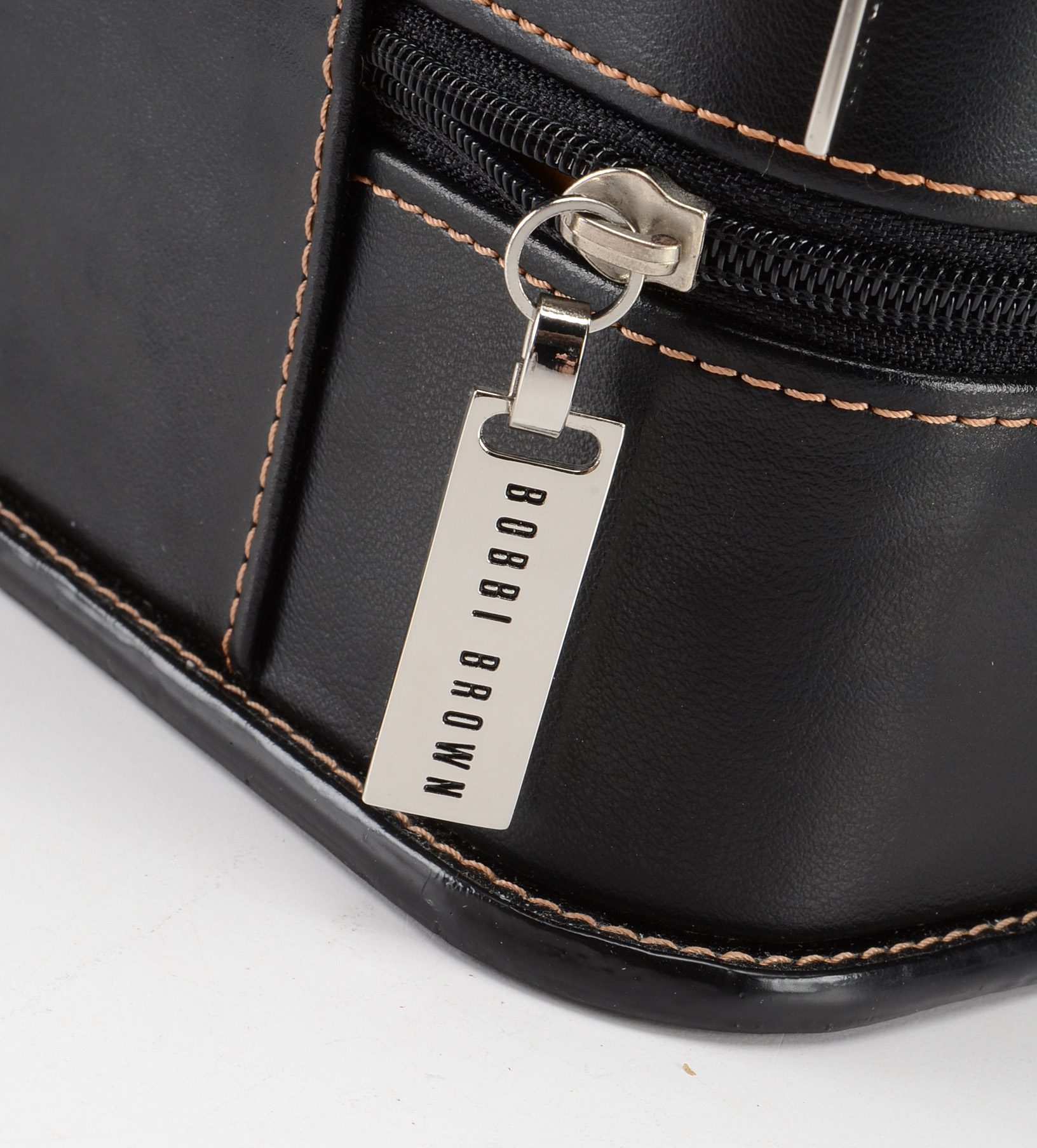 Black Leather Bobbi Brown Makeup Case