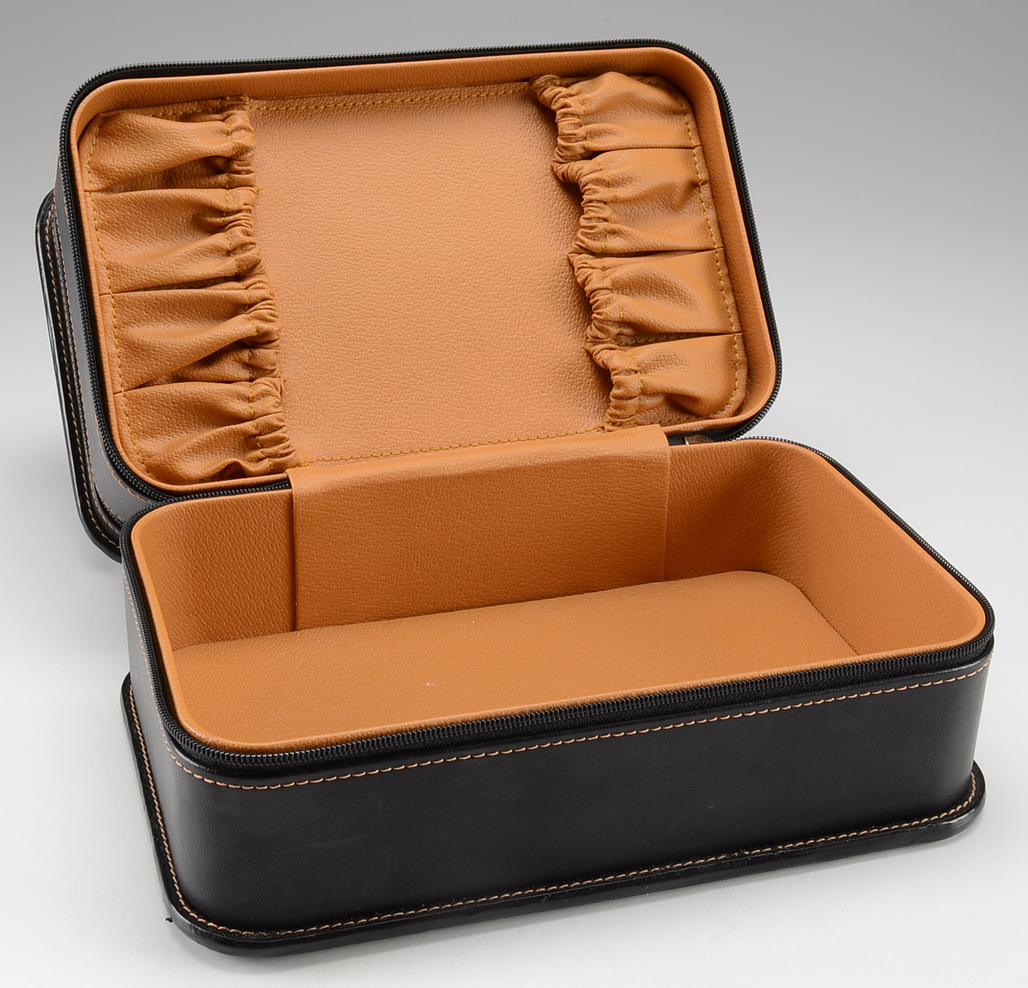 Black Leather Bobbi Brown Makeup Case