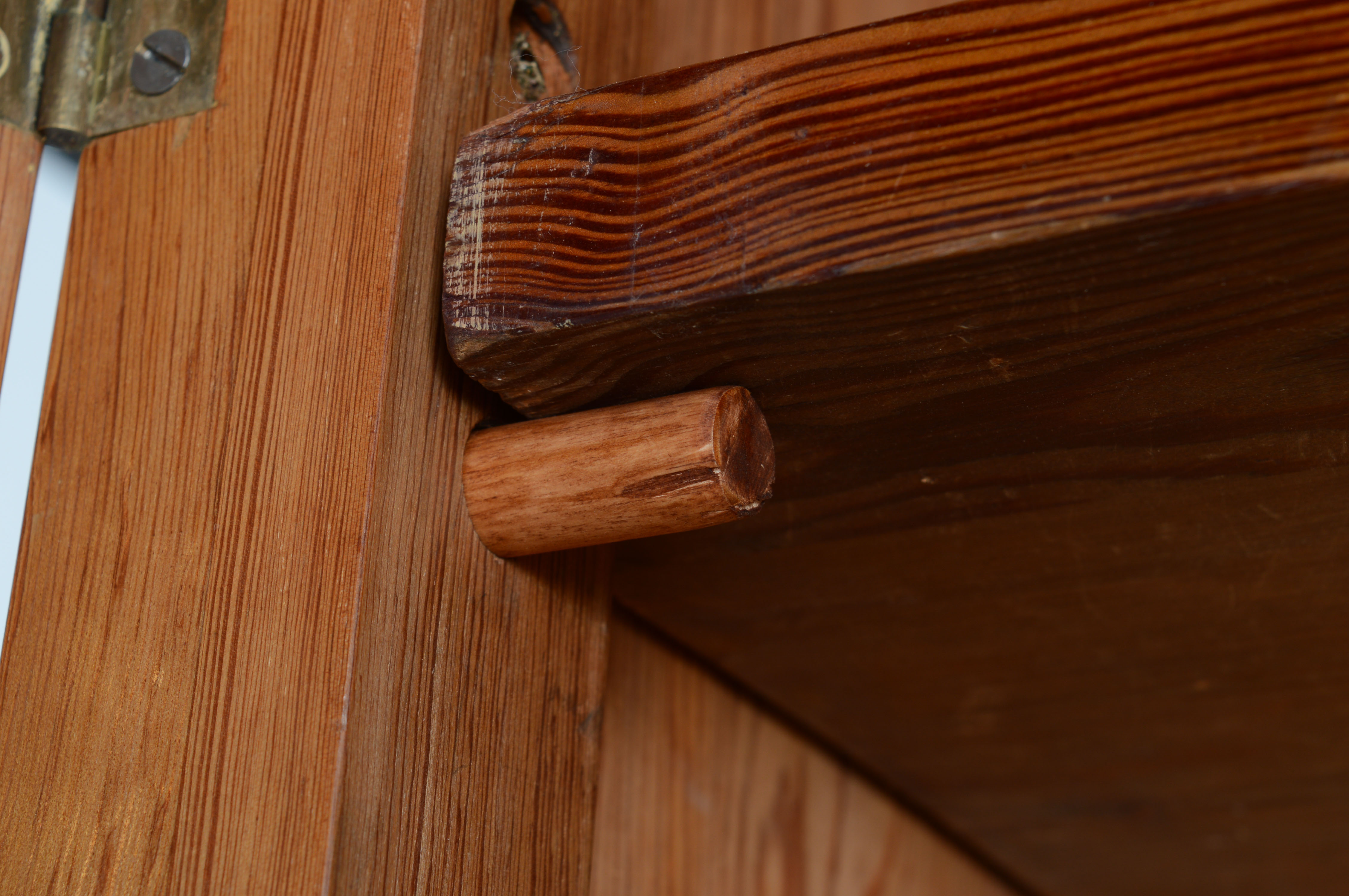 Vintage Pine Country Buffet Cupboard