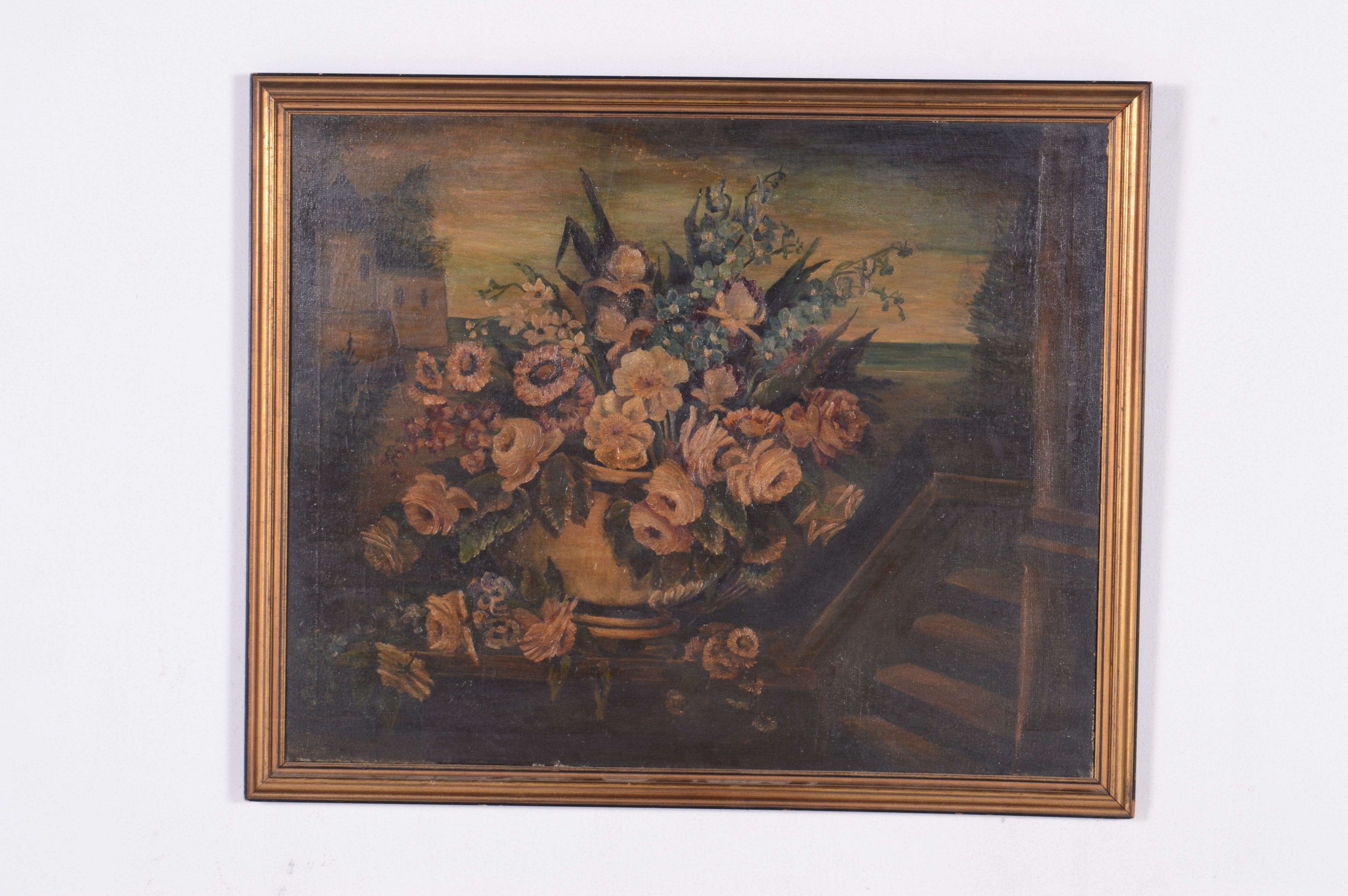 Antique Original Oil