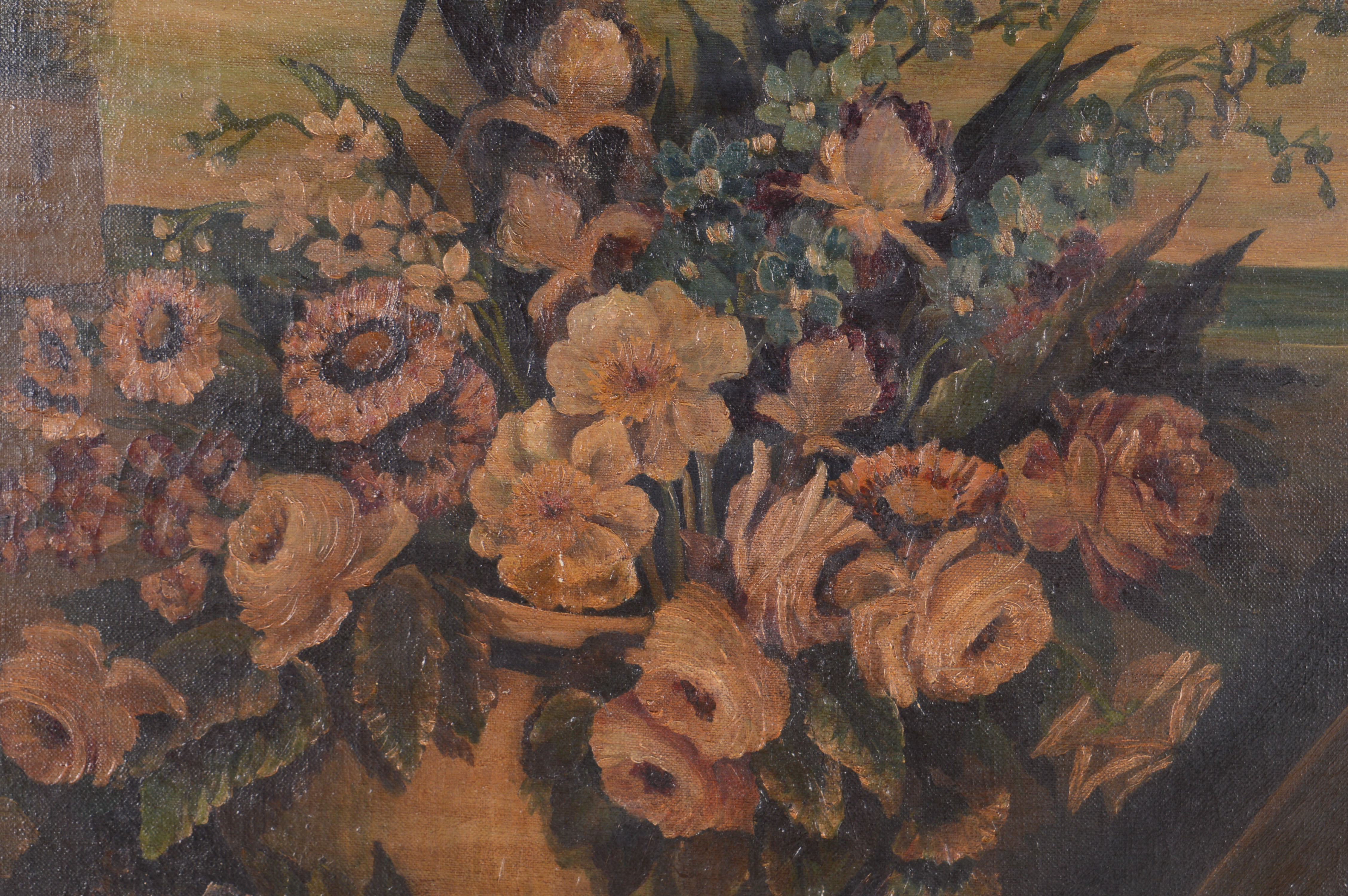 Antique Original Oil