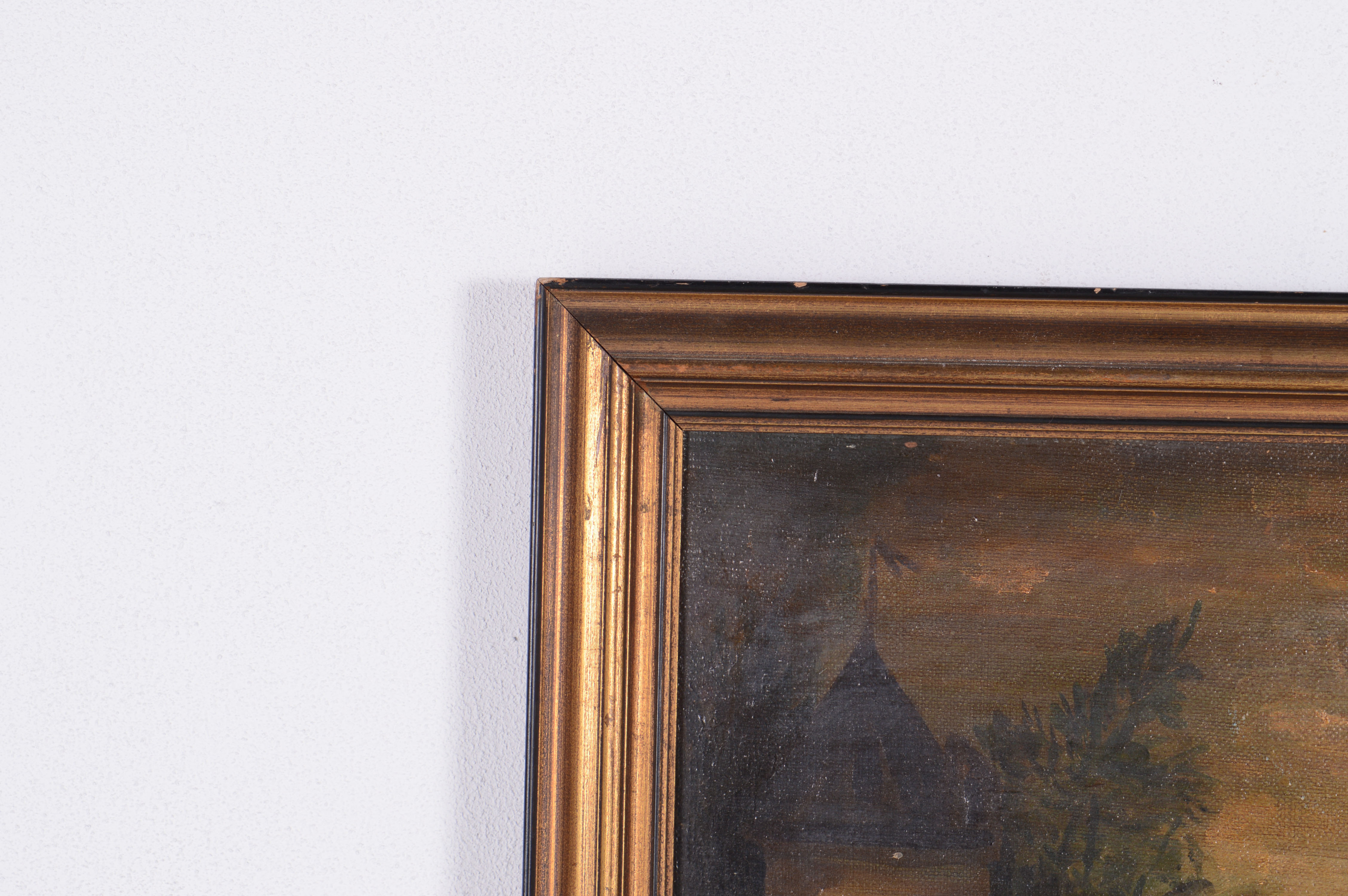 Antique Original Oil