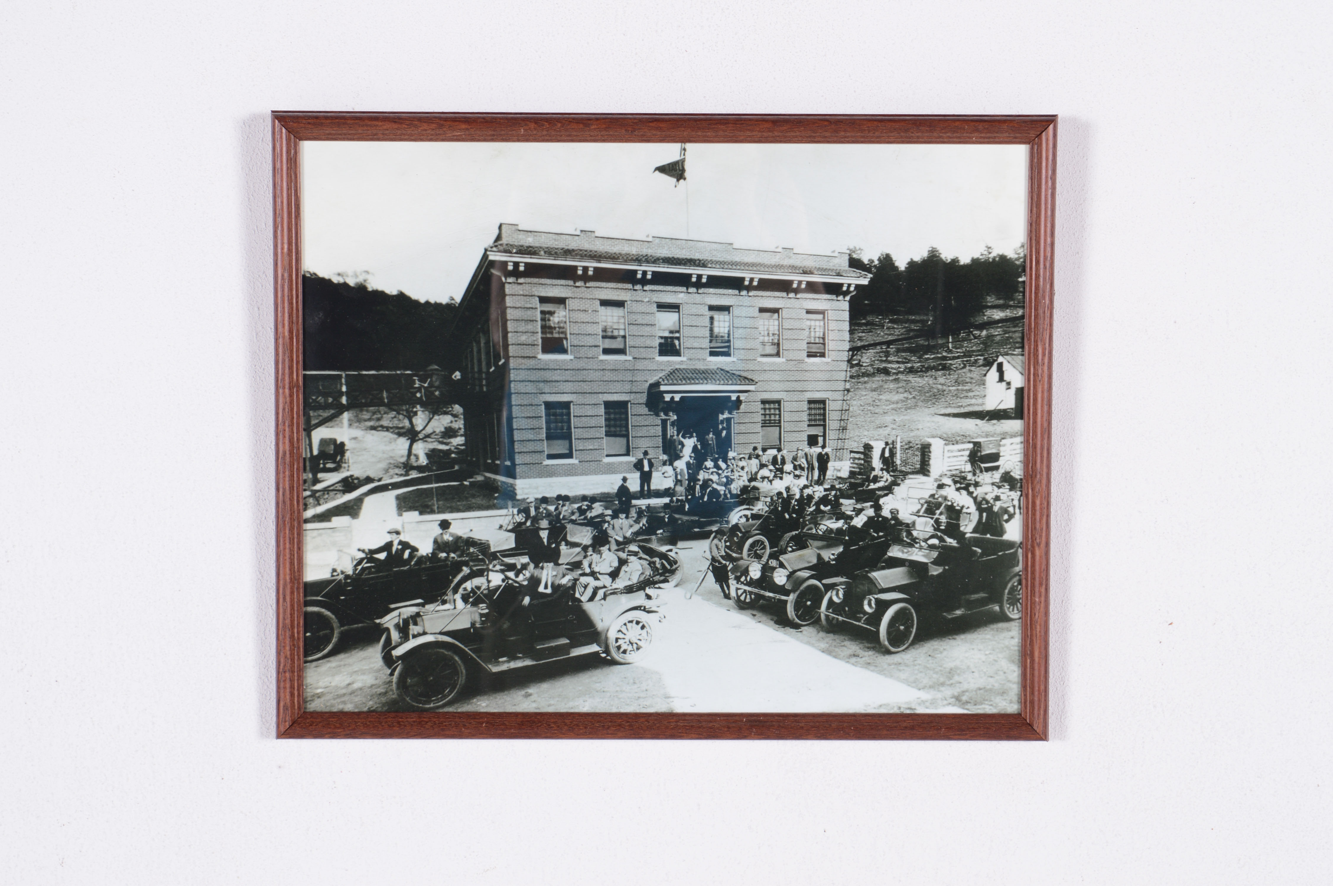 Framed Photograph of the Old Taylor Distillery