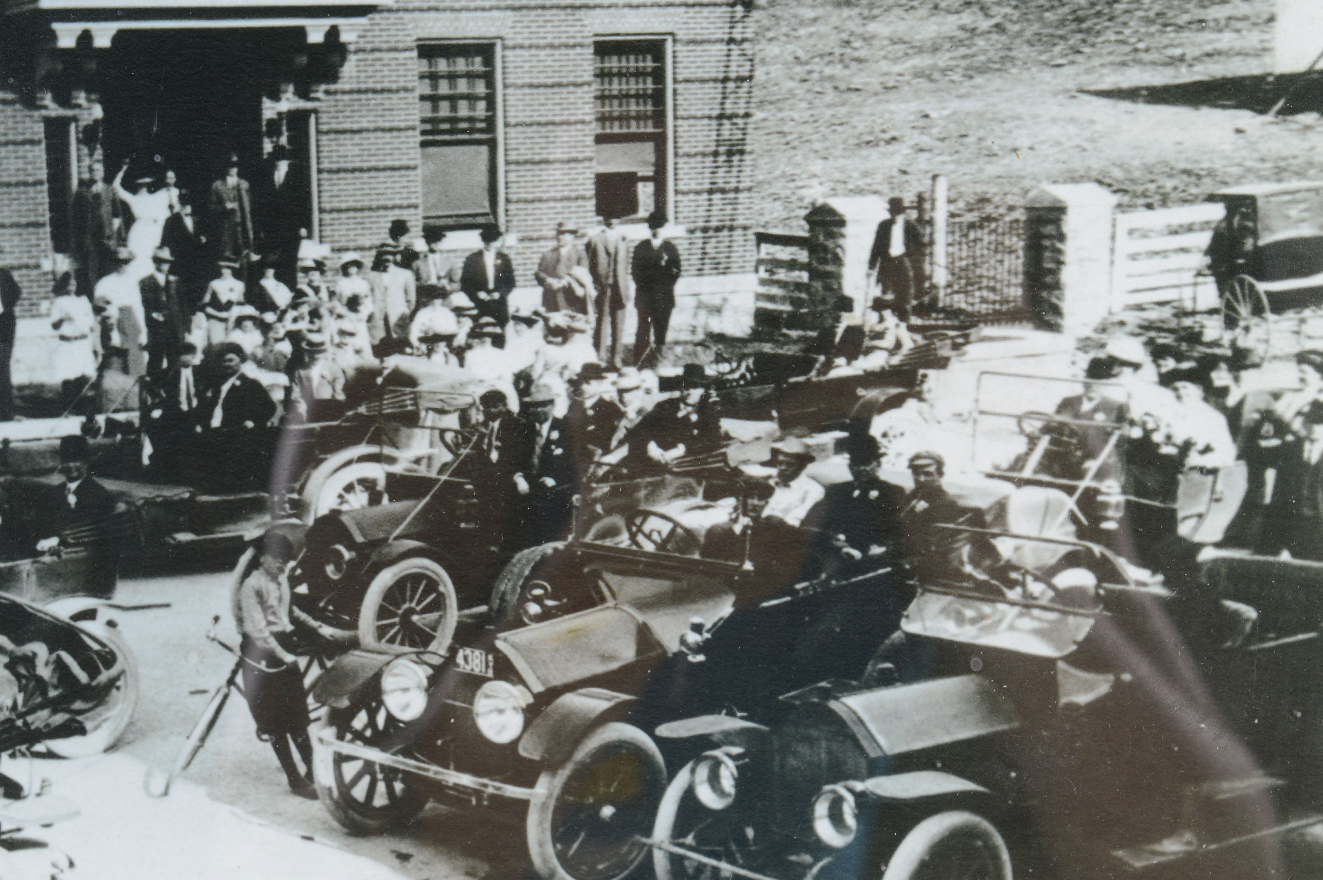 Framed Photograph of the Old Taylor Distillery