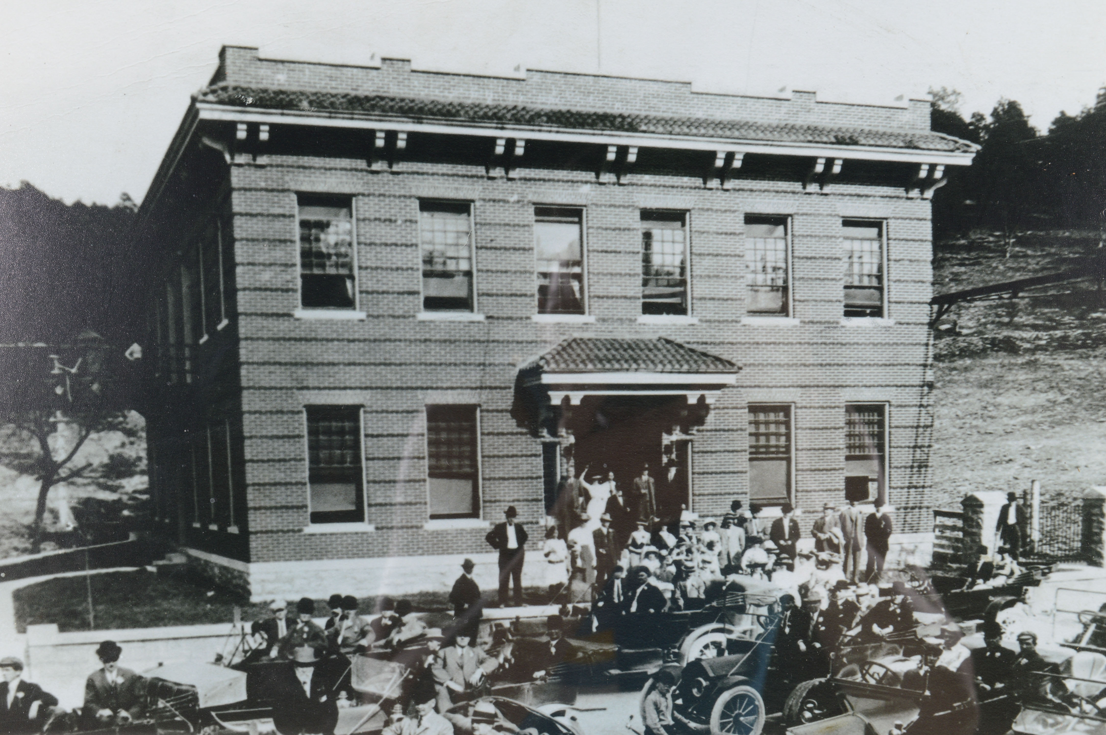 Framed Photograph of the Old Taylor Distillery