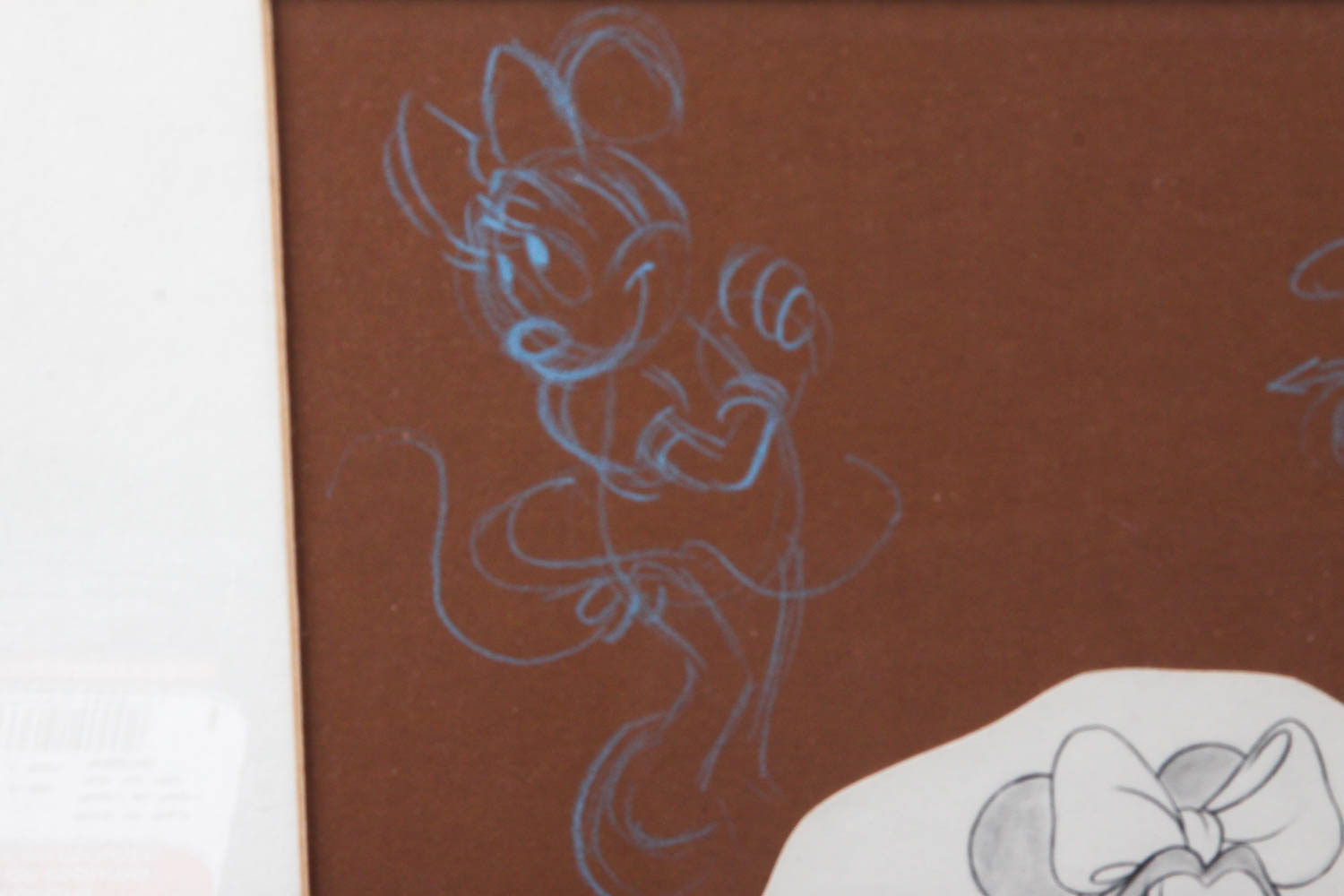 Minnie Mouse Mixed Media Collage