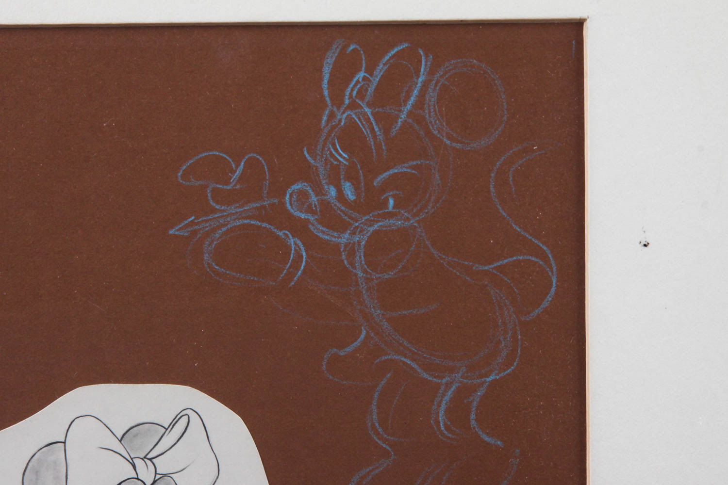 Minnie Mouse Mixed Media Collage